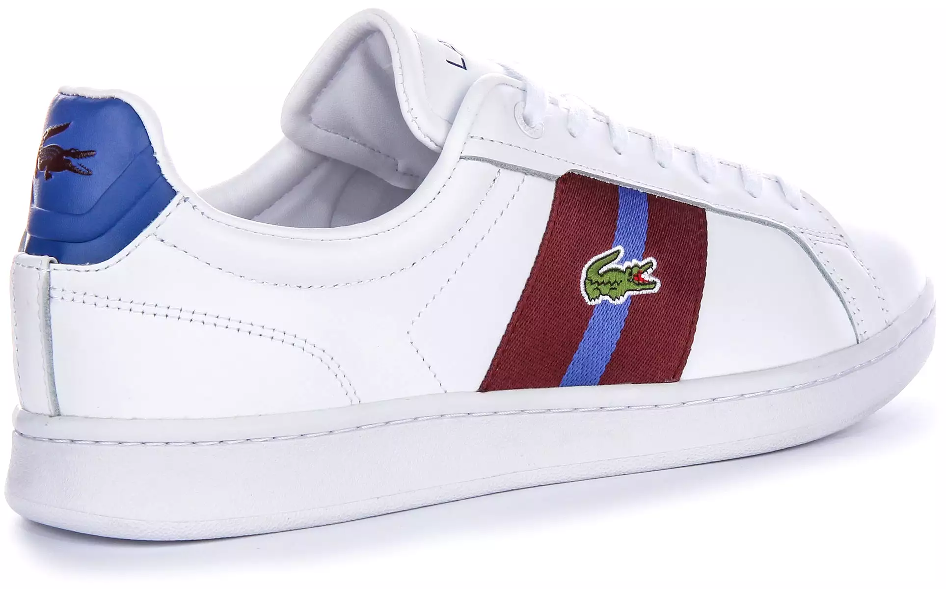 Lacoste Carnaby Pro Men's Shoes - White Burgundy