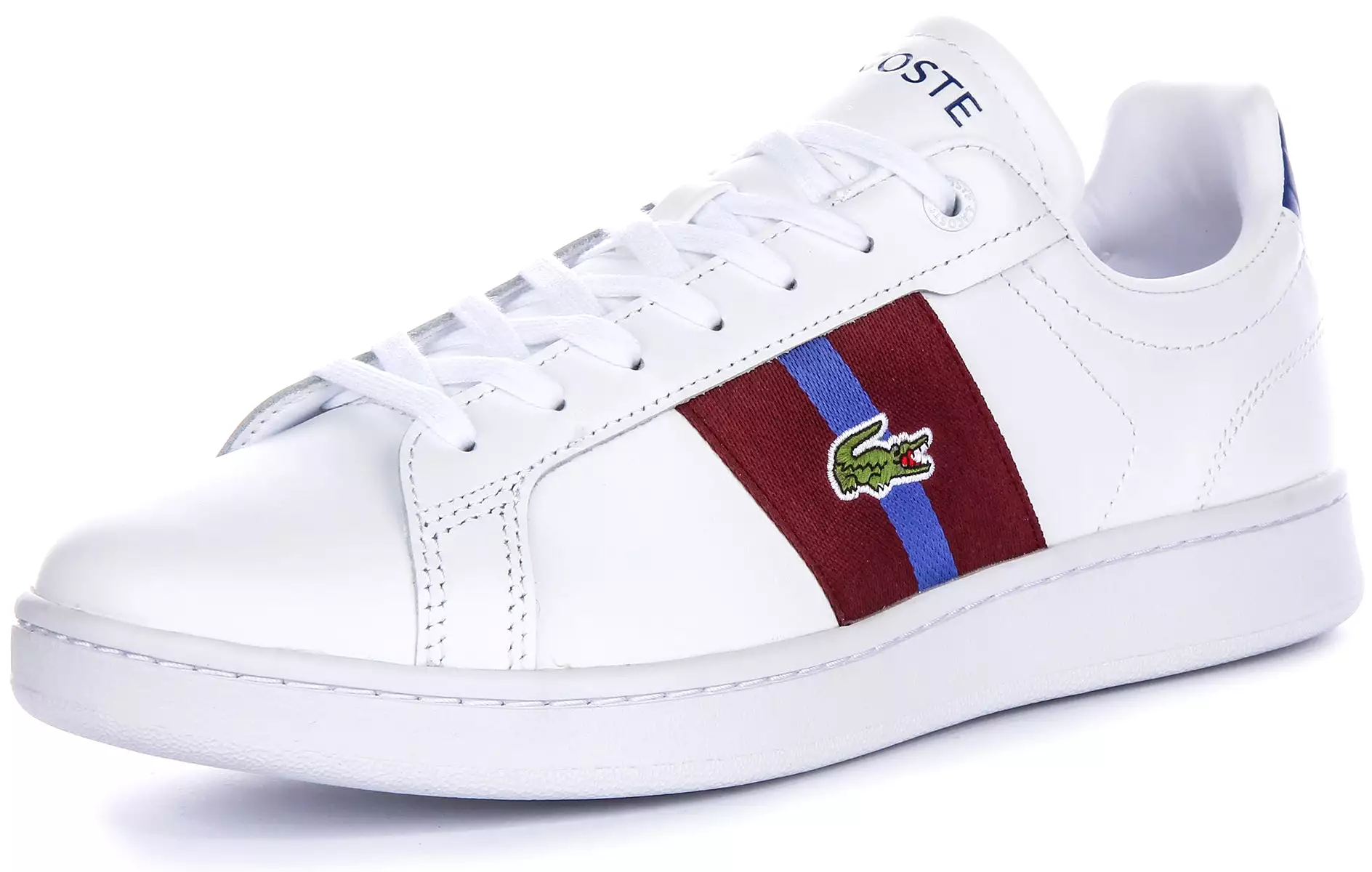 Lacoste Carnaby Pro Men's Shoes - White Burgundy