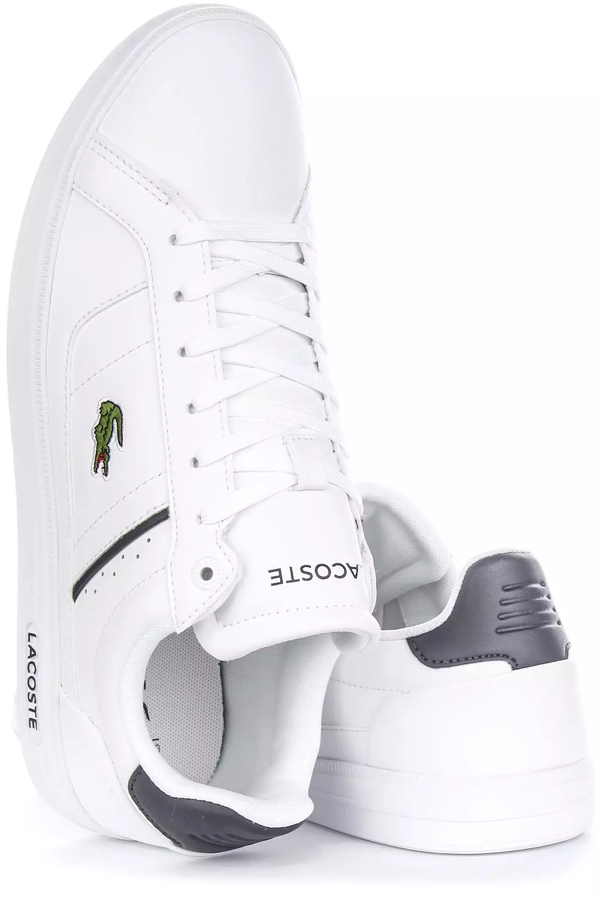 Lacoste Europa Pro White Navy Men