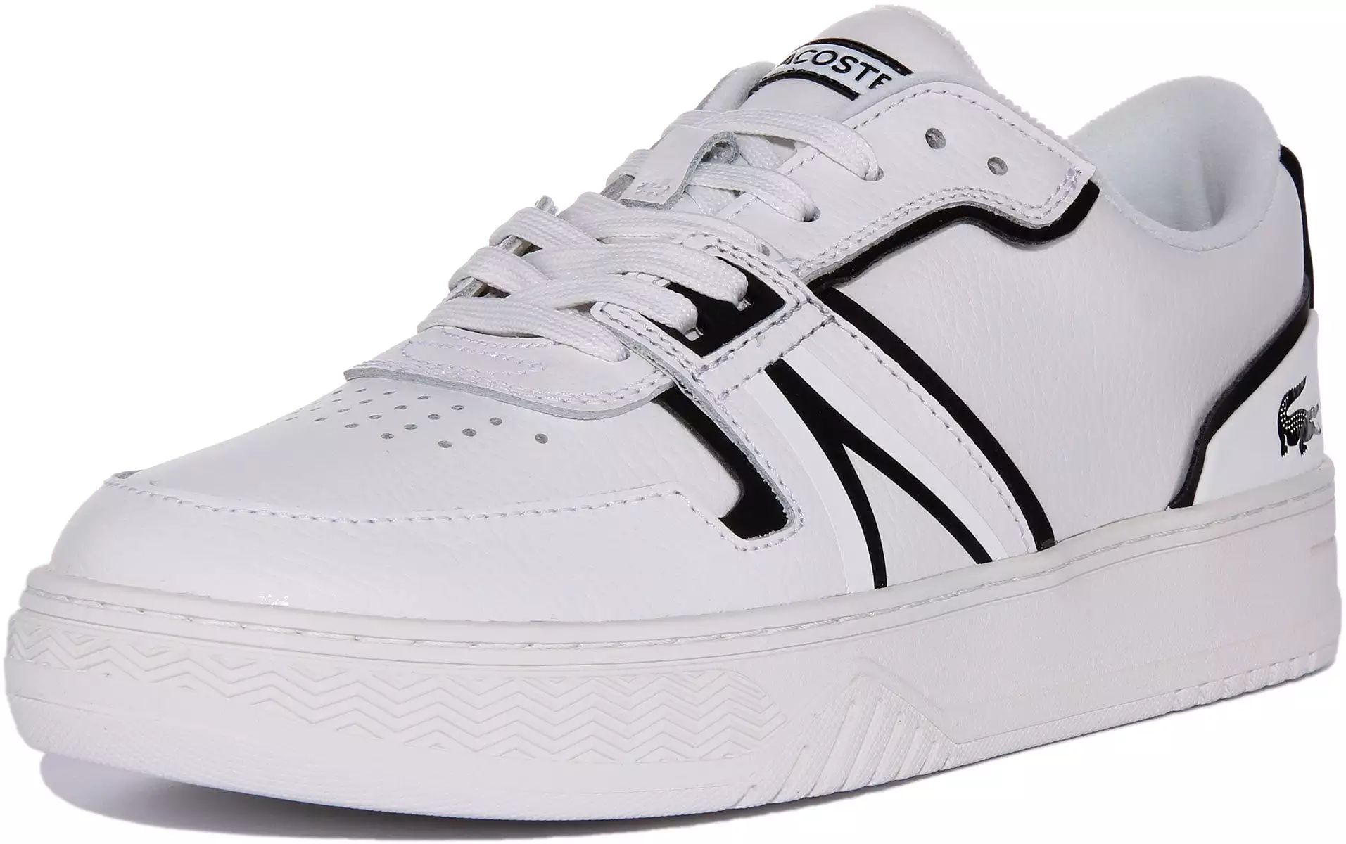 Lacoste L001 123 7 Men's Shoes - White Black