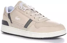 Lacoste T-Clip Beige Trainers Men