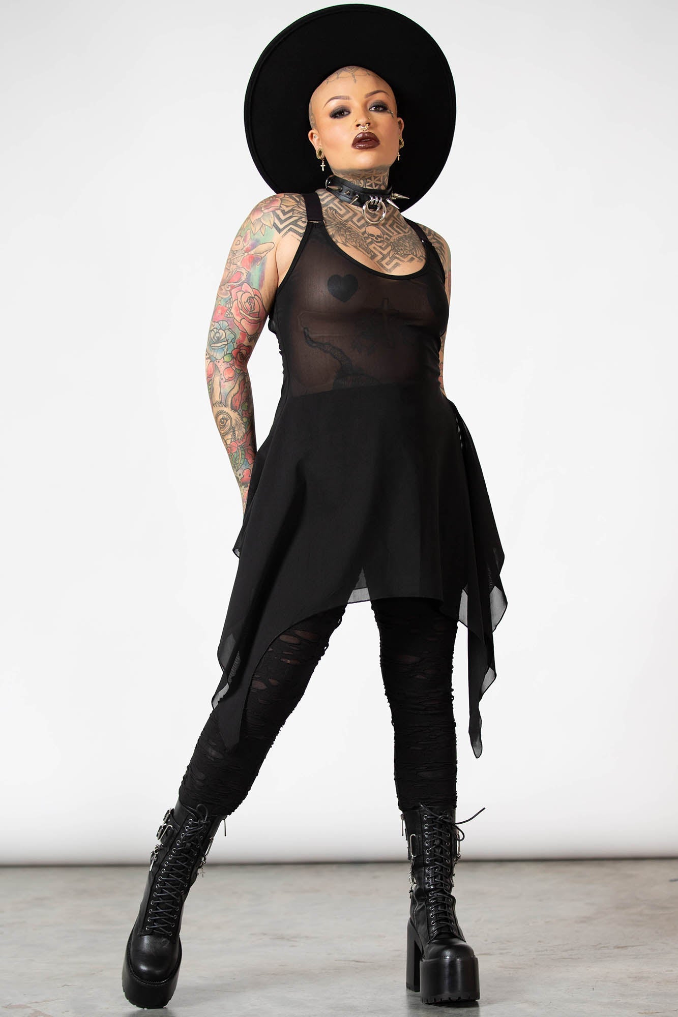 Lilith's Blood Mesh Vest - Resurrect | Shop Now!