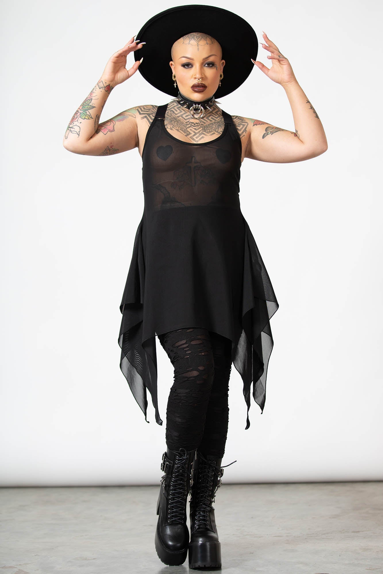 Lilith's Blood Mesh Vest - Resurrect | Shop Now!