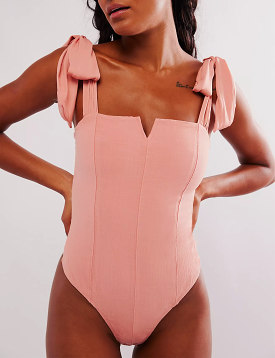 Lola Coral Bodysuit