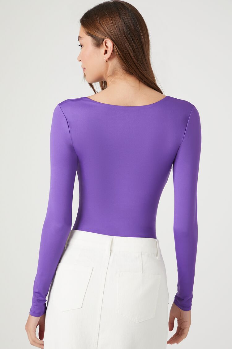 Long-Sleeve Bodysuit with Contoured Fit