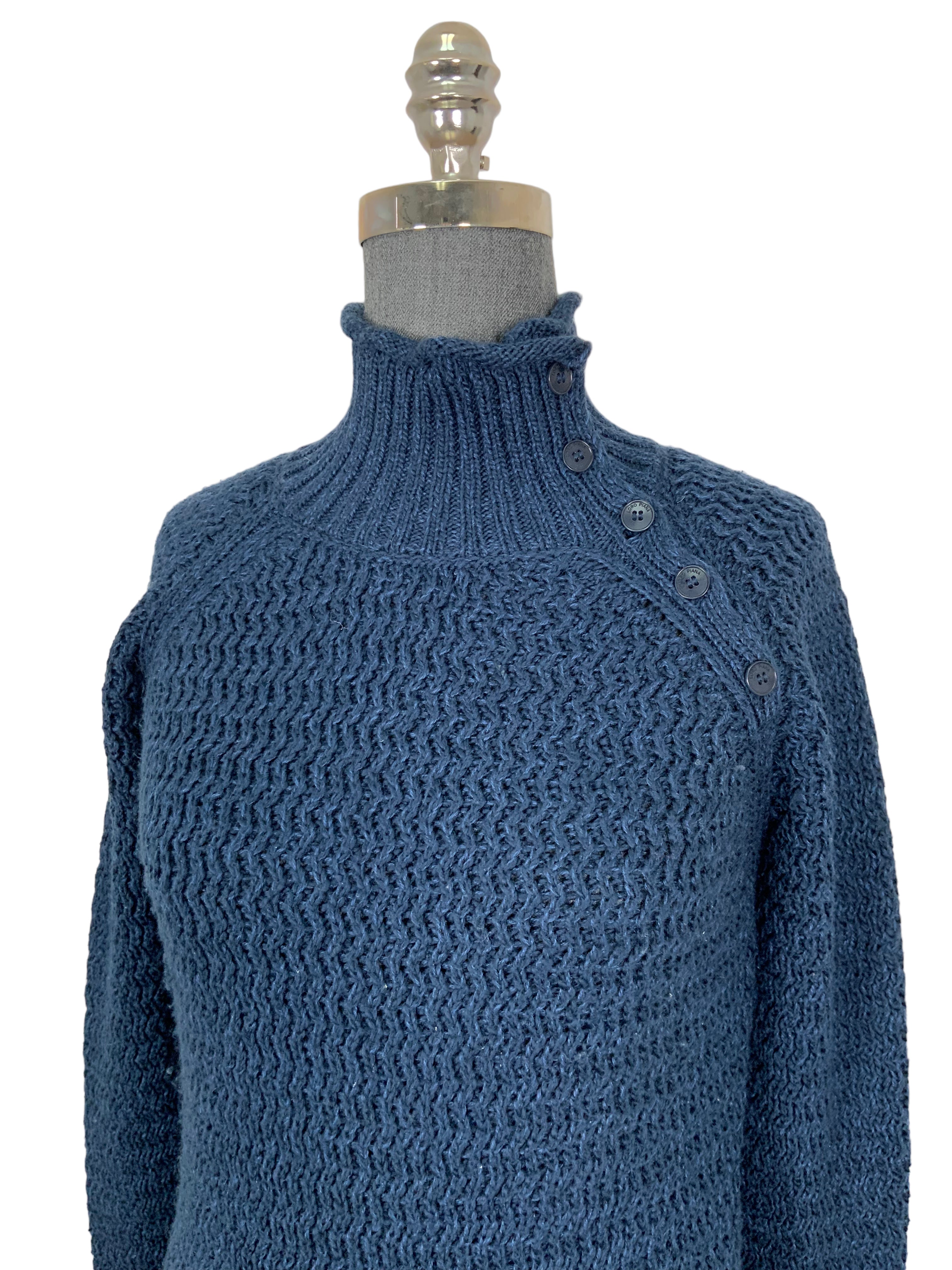 Loro Piana Berkeley Cotton Cashmere Sweater XS