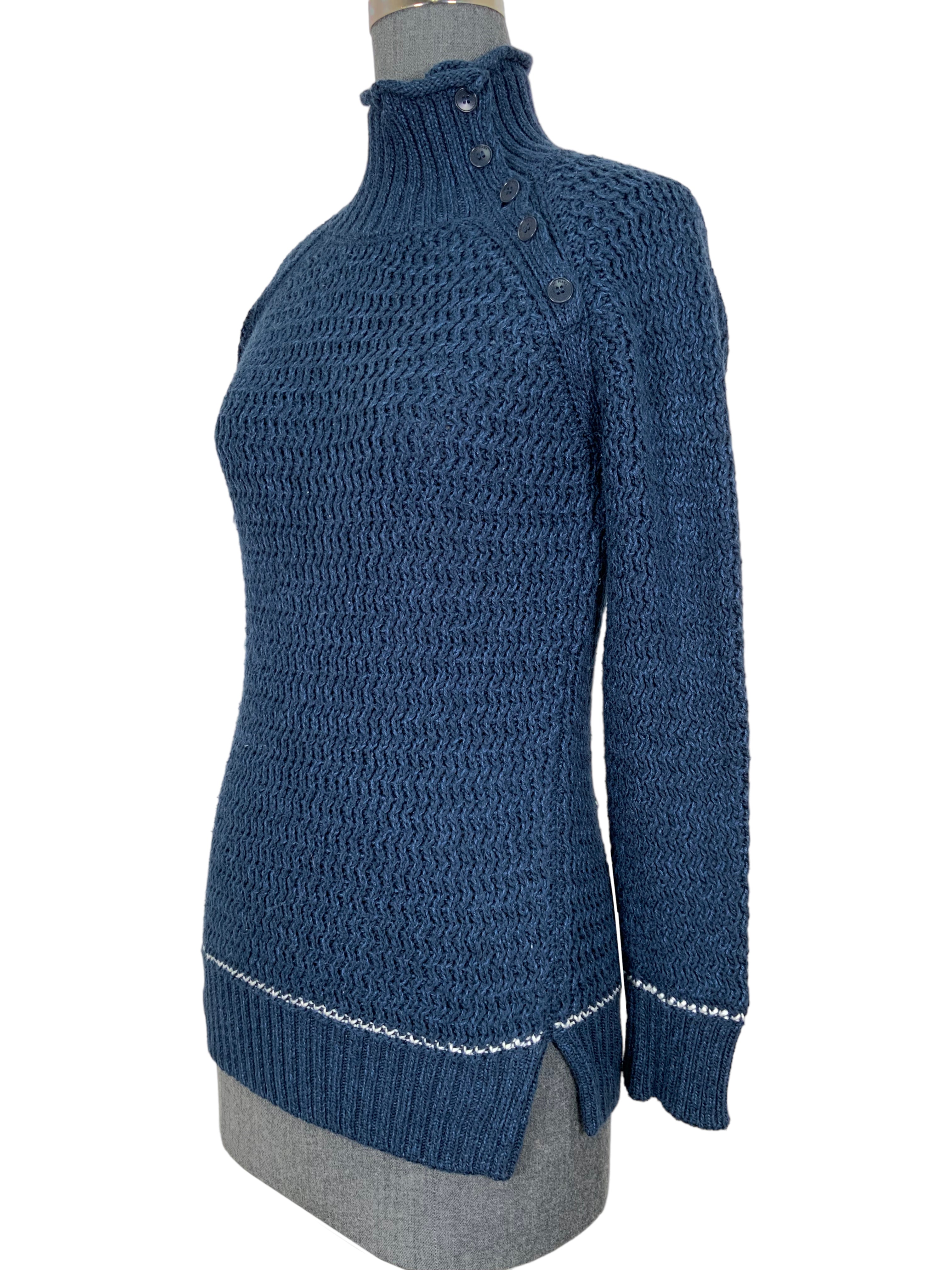 Loro Piana Berkeley Cotton Cashmere Sweater XS