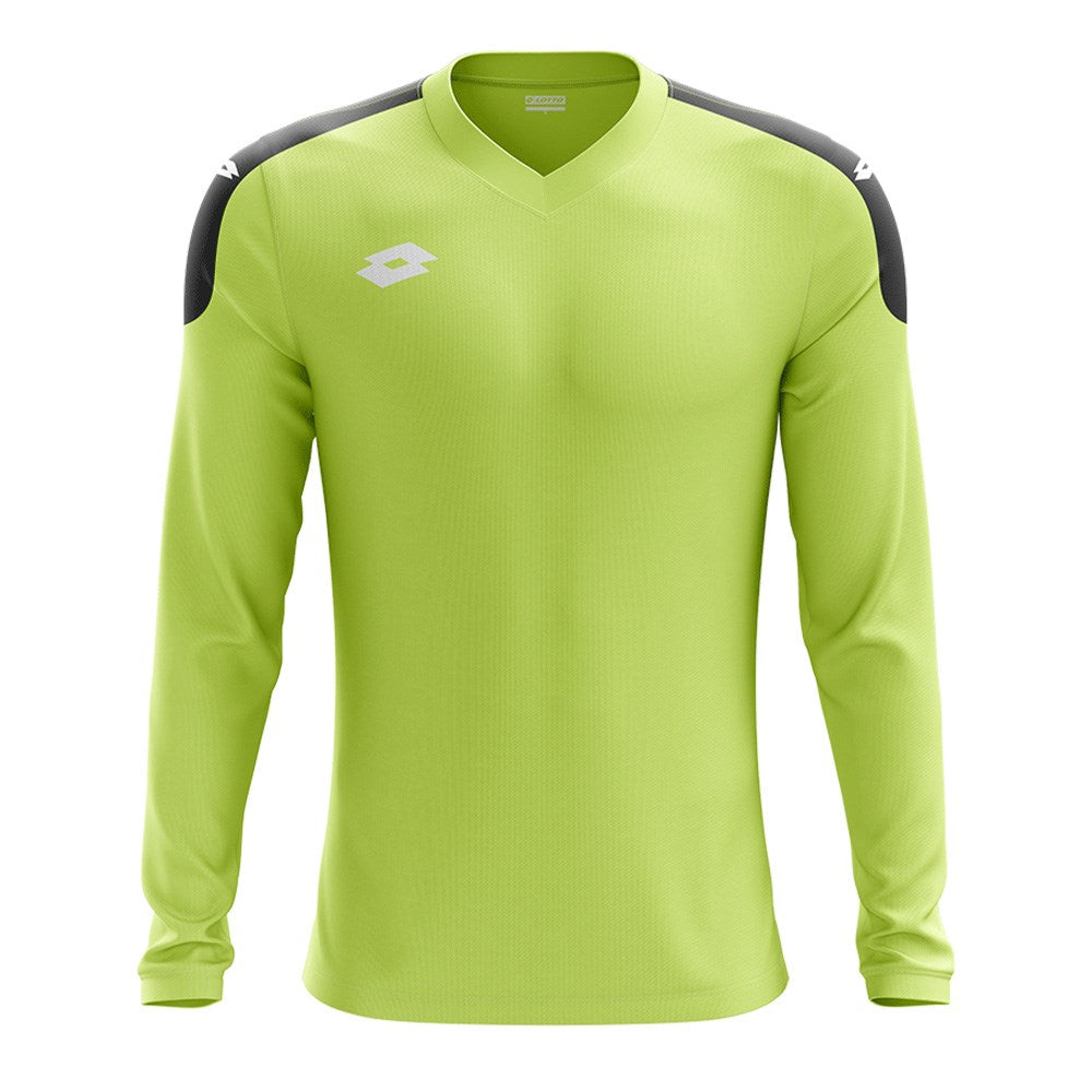 Lotto Shield Goalkeeper Jersey - Fluro Green/Black.