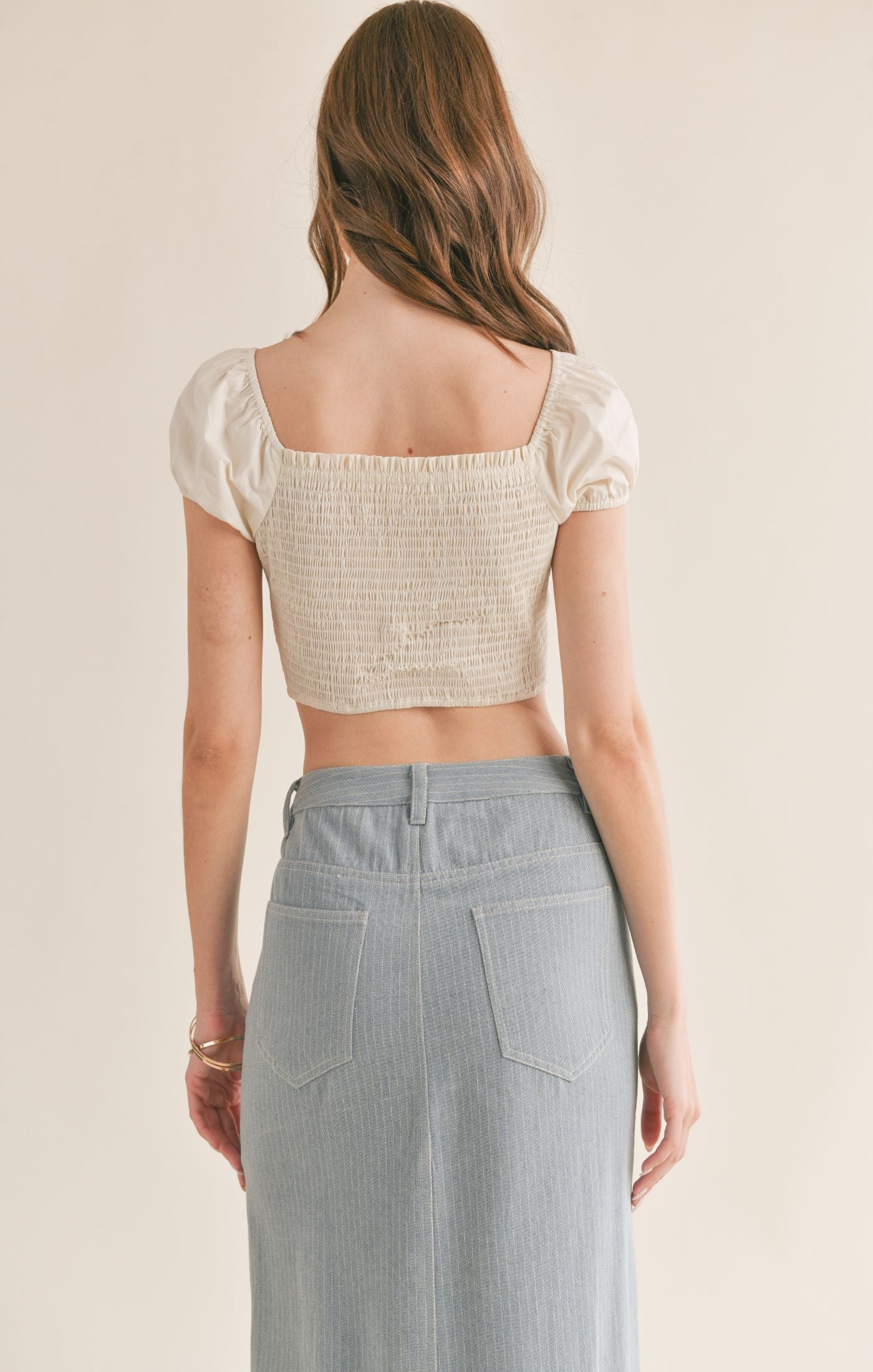 Love Story Corset Crop Top