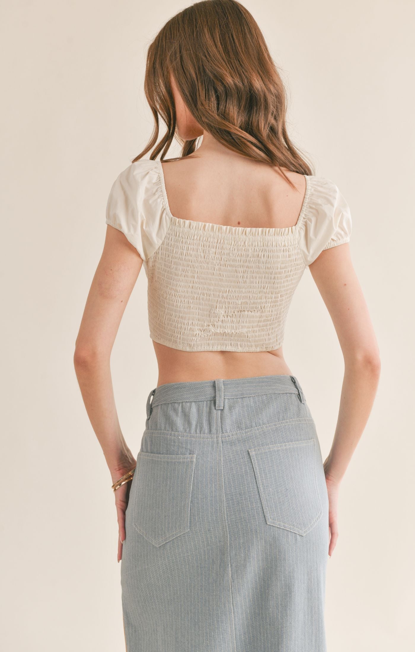 Love Story Corset Crop Top