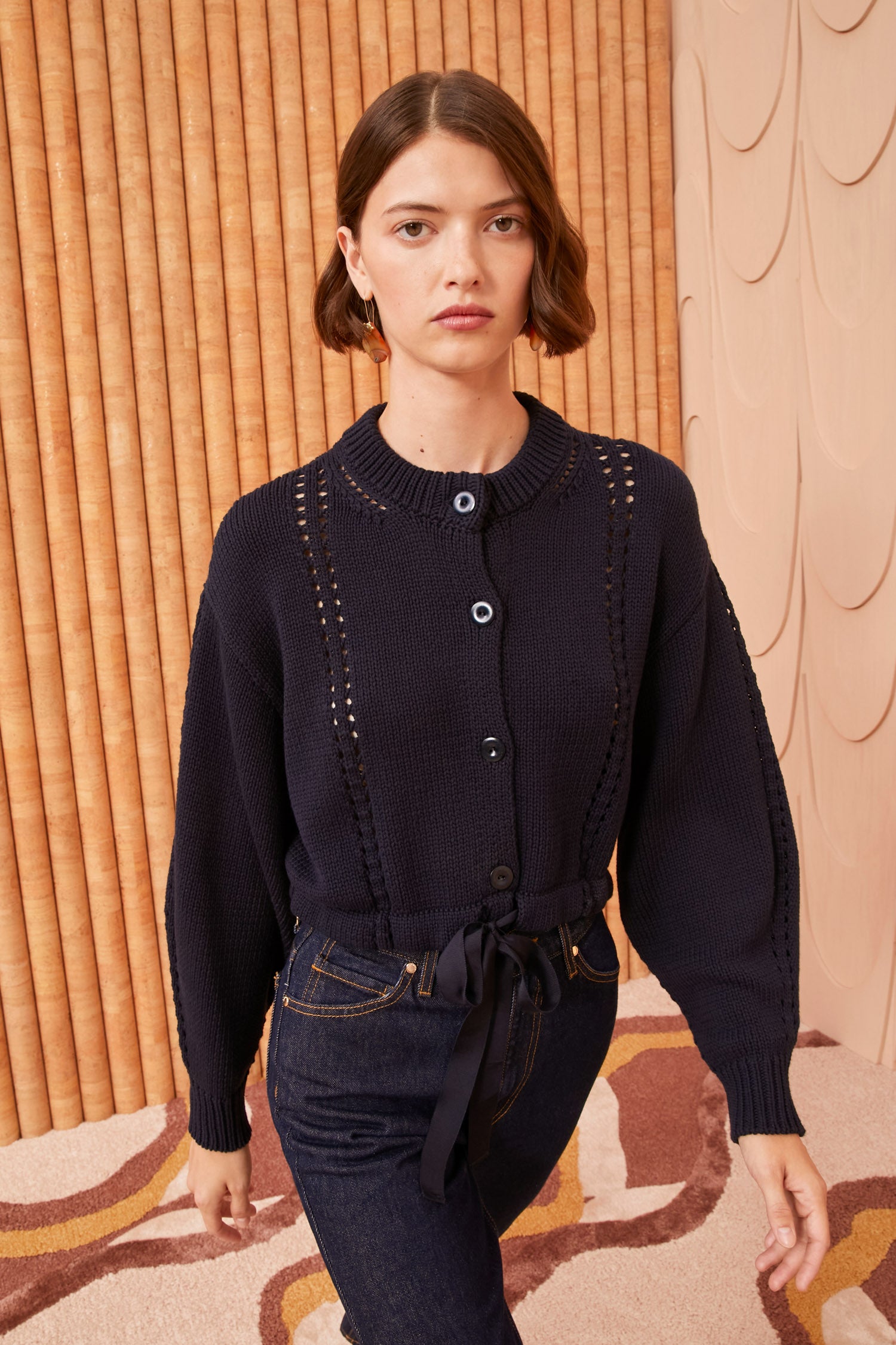 Magda Cardigan available in Midnight - Discover the perfect cardigan for your wardrobe