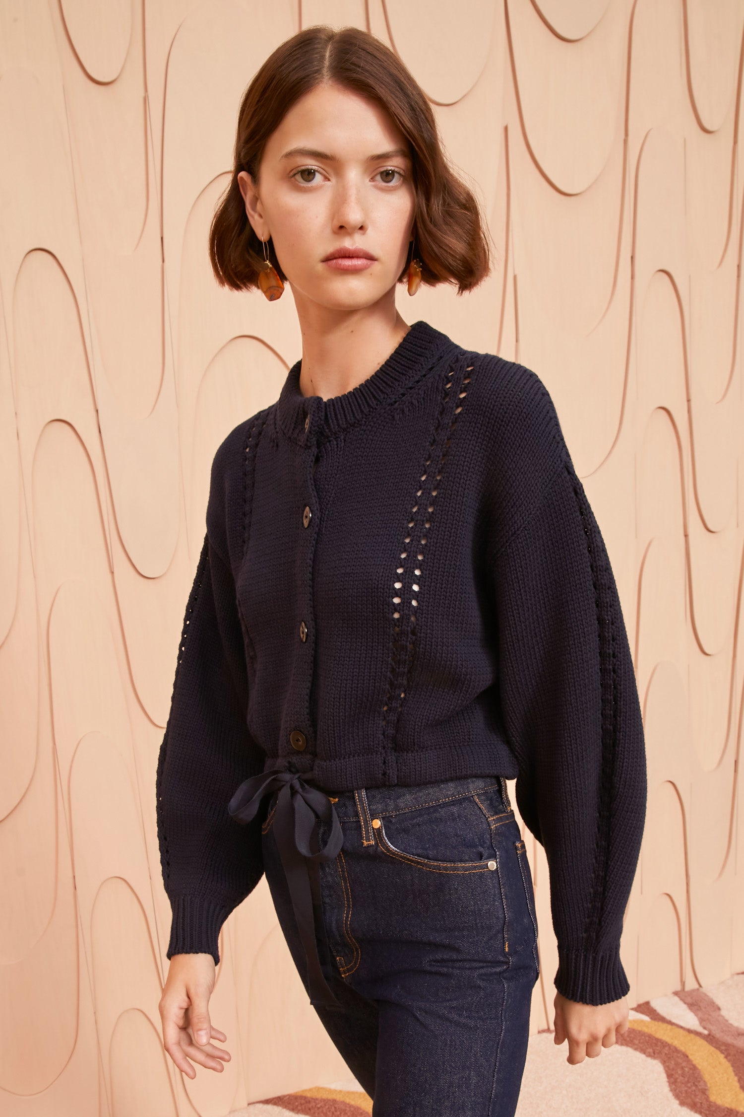 Magda Cardigan available in Midnight - Discover the perfect cardigan for your wardrobe