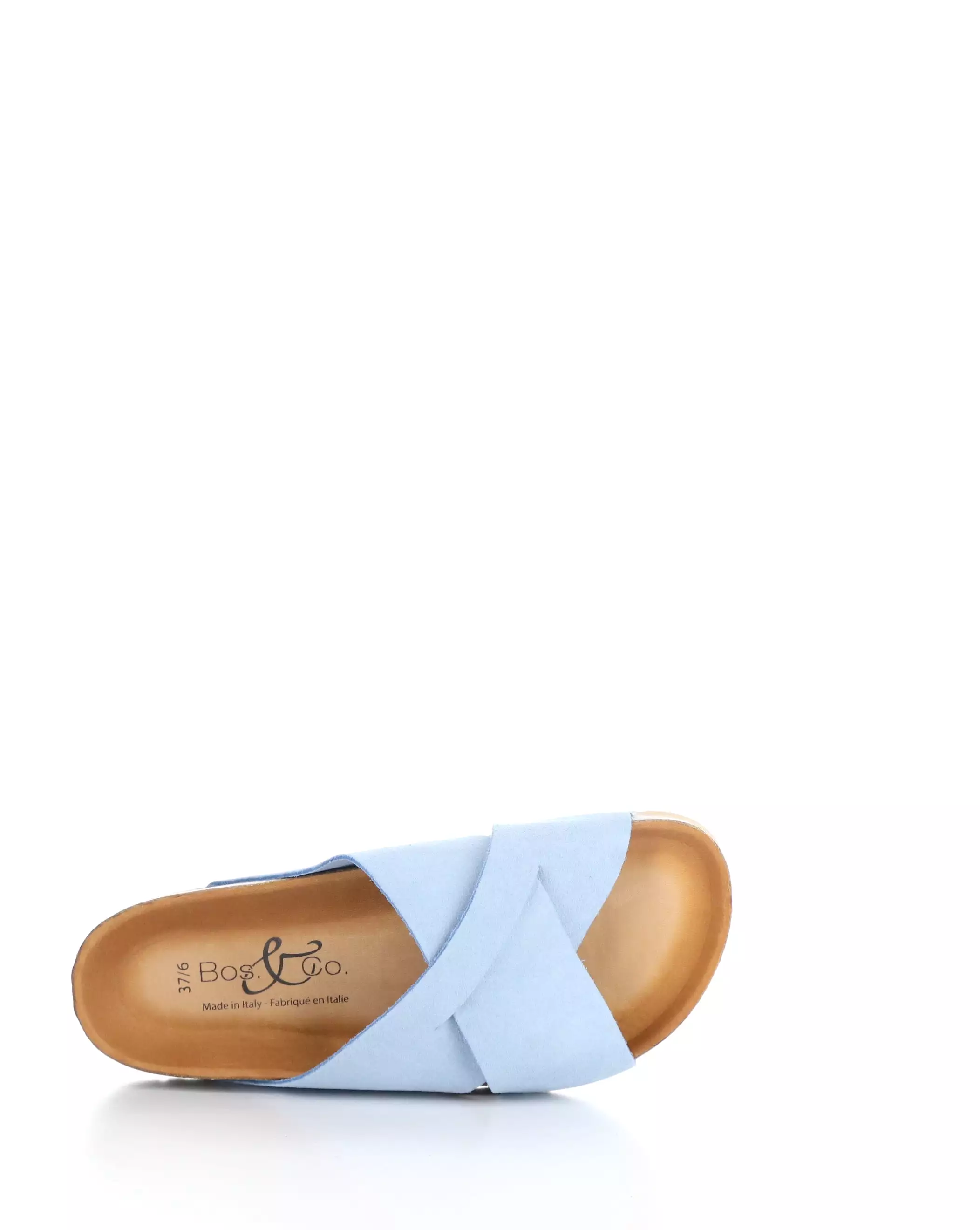 Maisie Sky Blue Slip-on Sandals - Top Google SEO Result