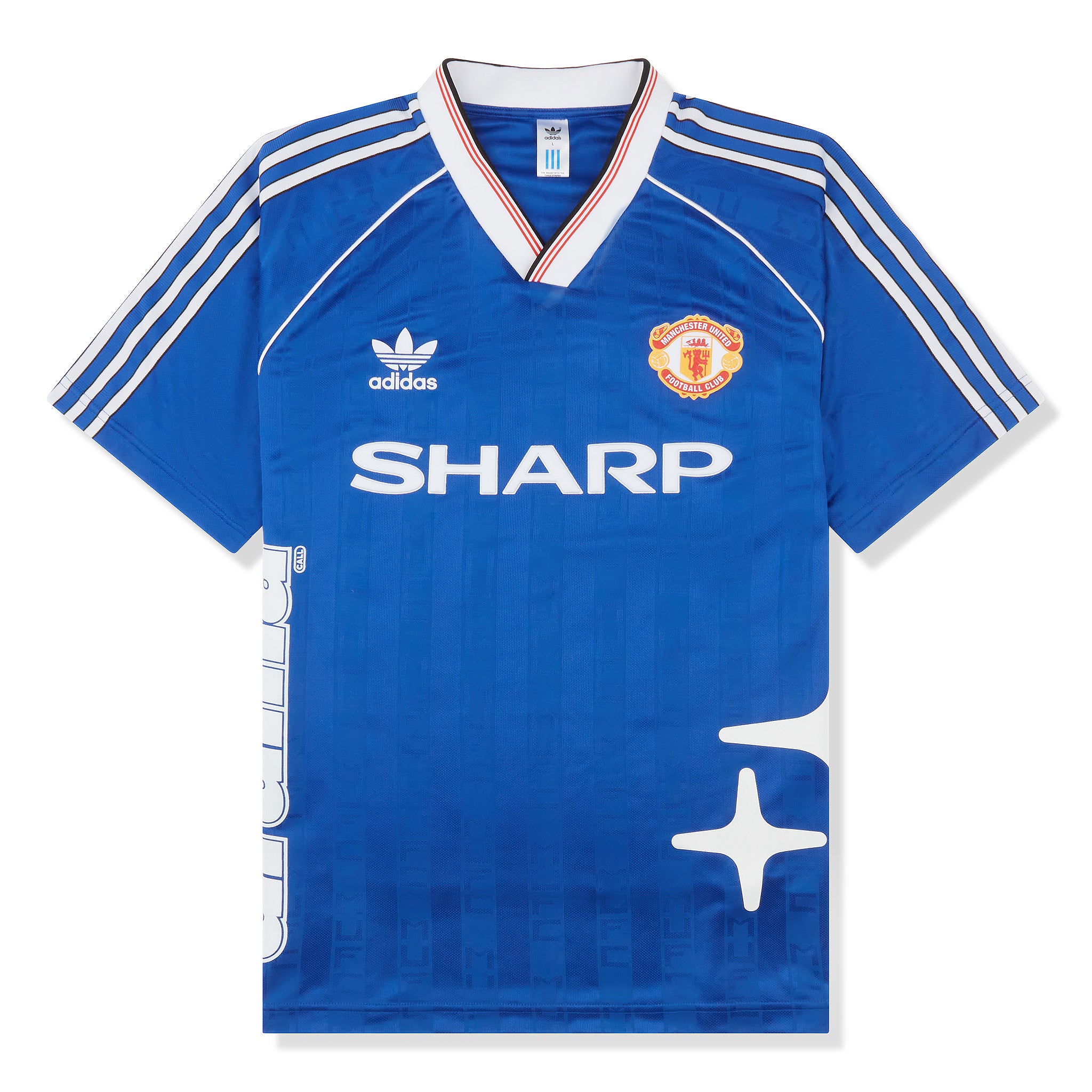 Manchester United 1988 Blue Jersey T Shirt