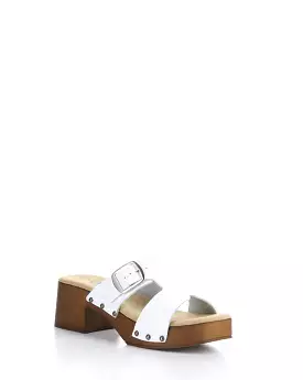 Maris White Women's Slip-on Sandals