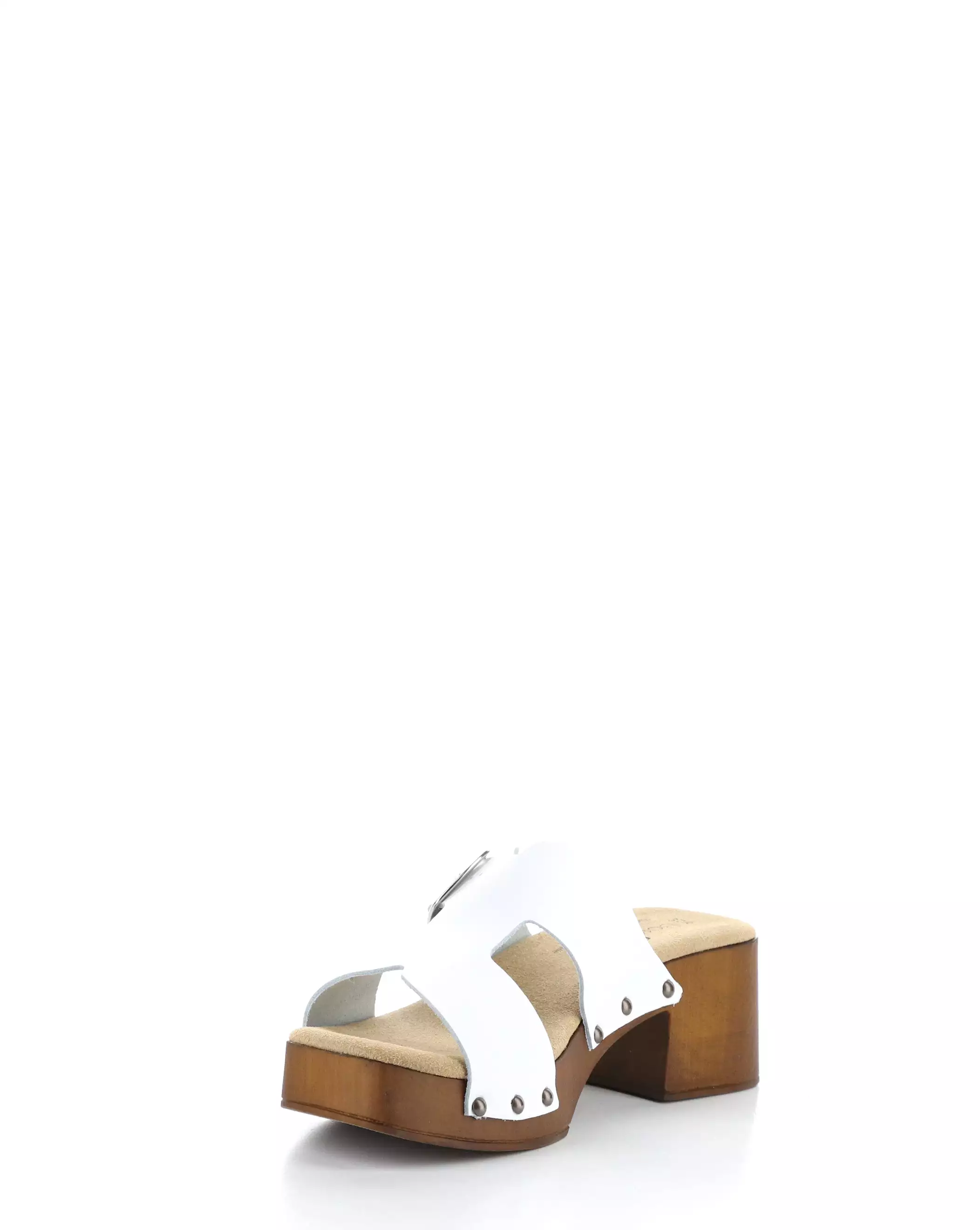 Maris White Women's Slip-on Sandals