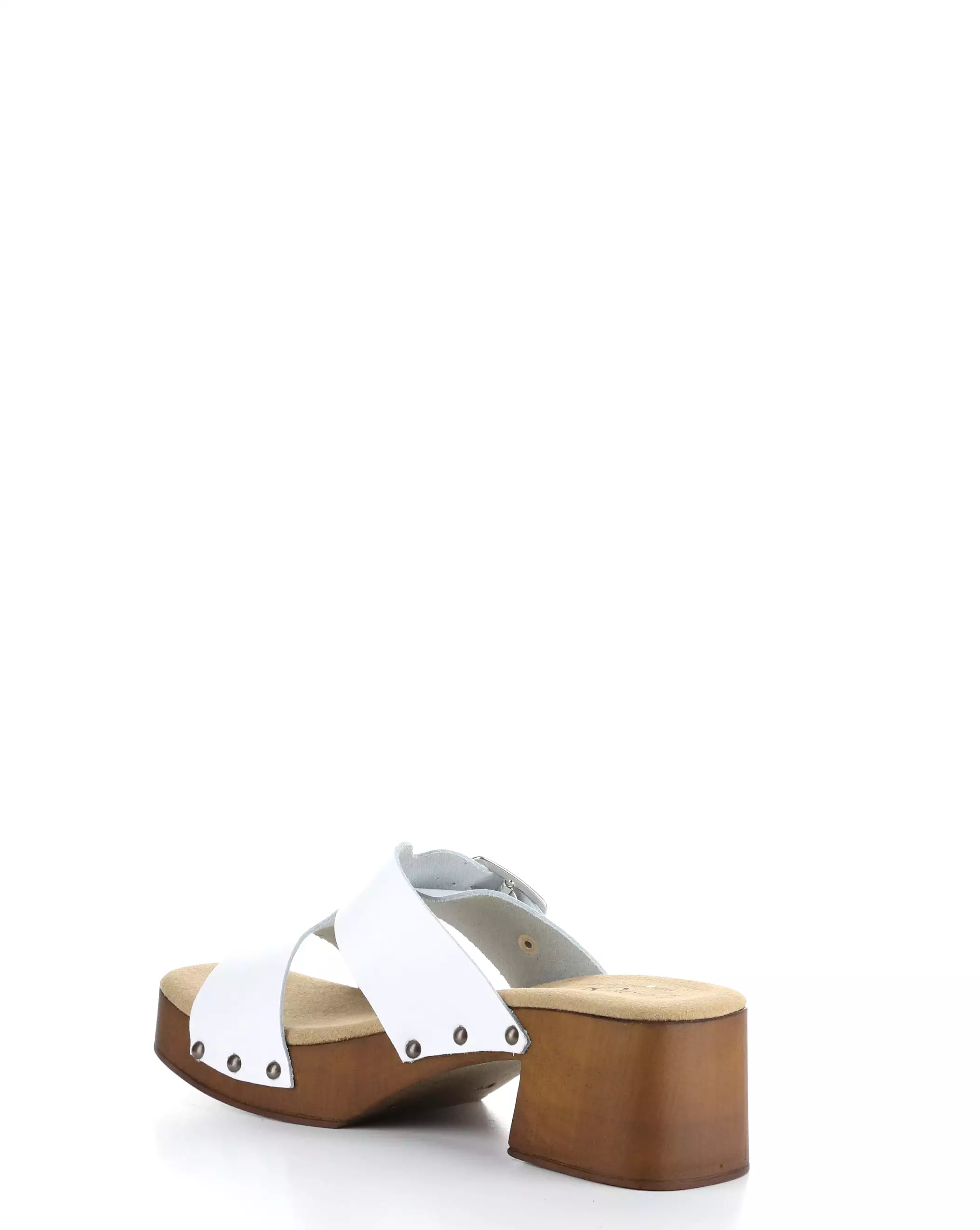 Maris White Women's Slip-on Sandals