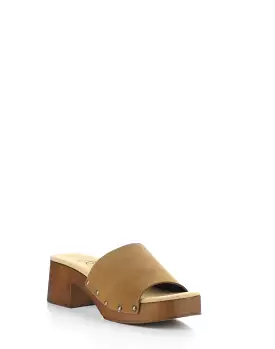 Marly Cognac Slip-on Sandals by [Brand Name]