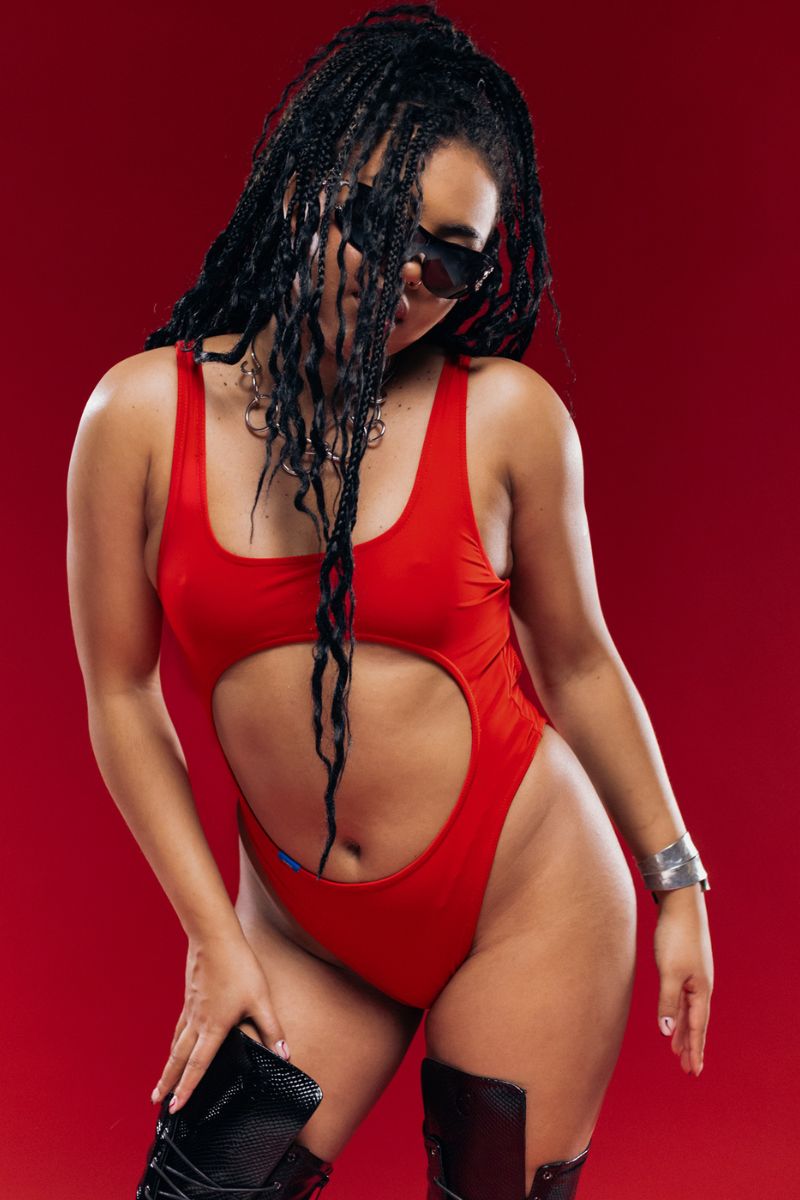 MD Siren Bodysuit - Red: Shop Now