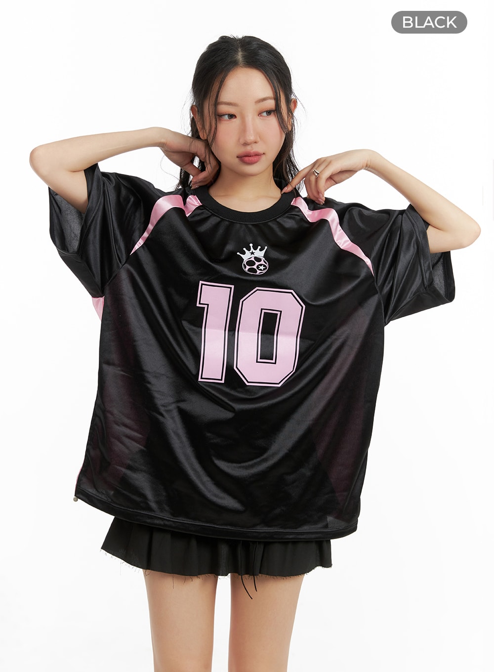 Metallic Oversized Football Jersey CM426 - Buy Now