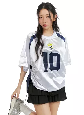 Metallic Oversized Football Jersey CM426 - Buy Now