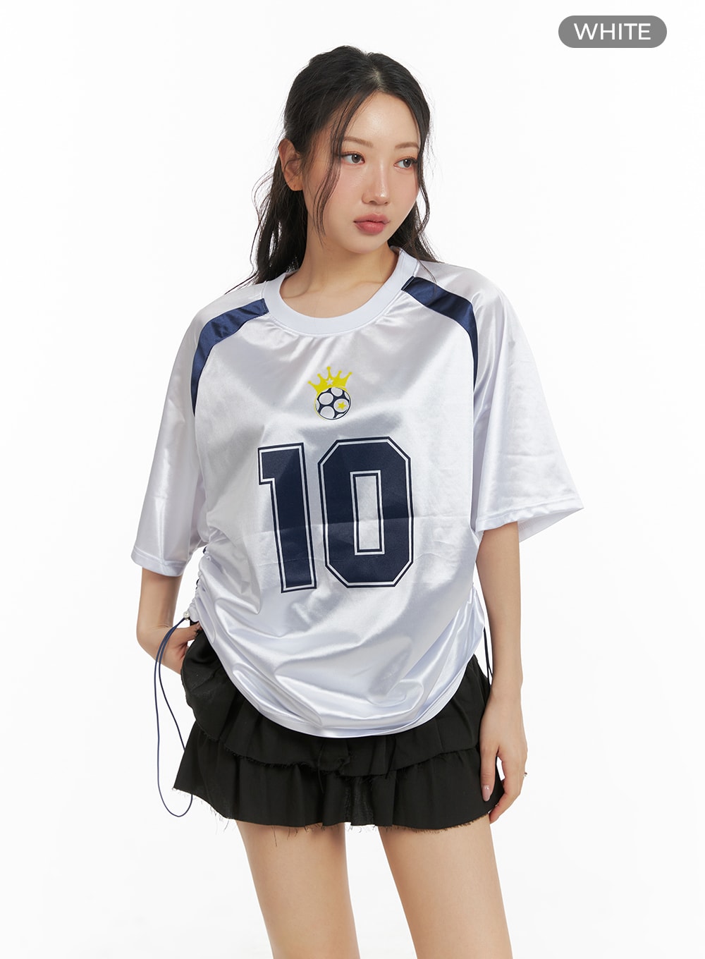 Metallic Oversized Football Jersey CM426 - Buy Now