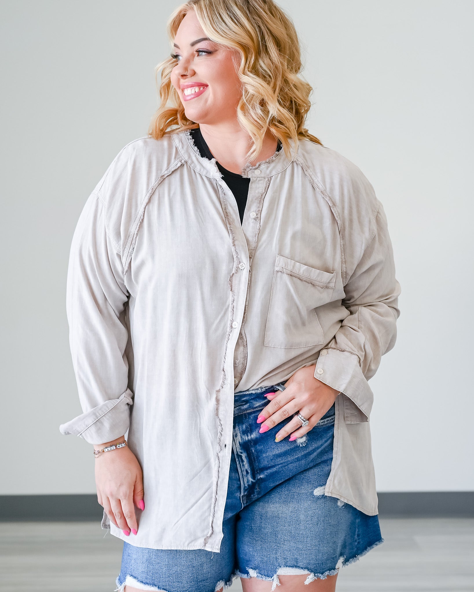 Mindy Mineral Wash Tunic - Shop Now!