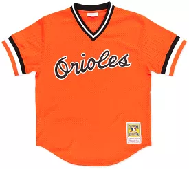 MLB Orioles 1988 Cal Ripken Jr. Authentic BP Pullover Jersey