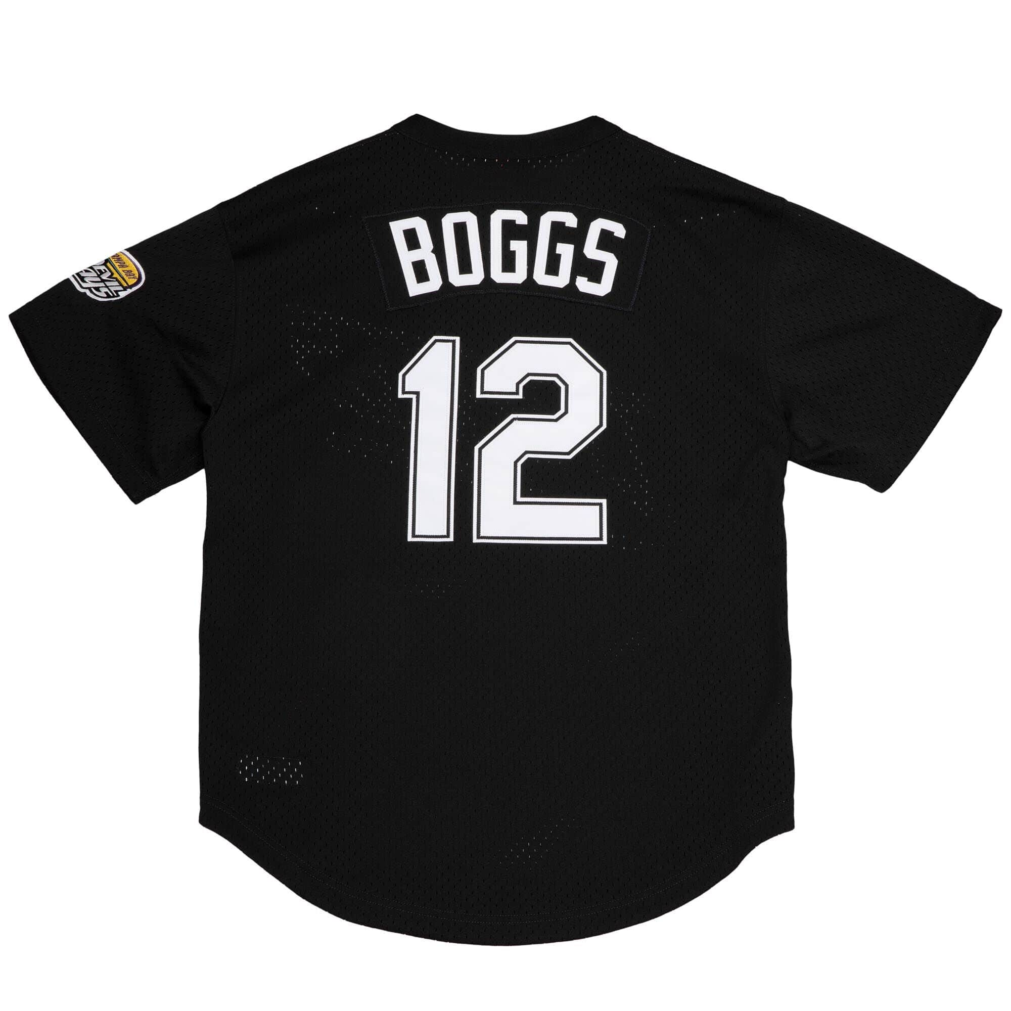 MLB Tampa Bay Devil Rays 1998 Wade Boggs Pullover Authentic BP Jersey