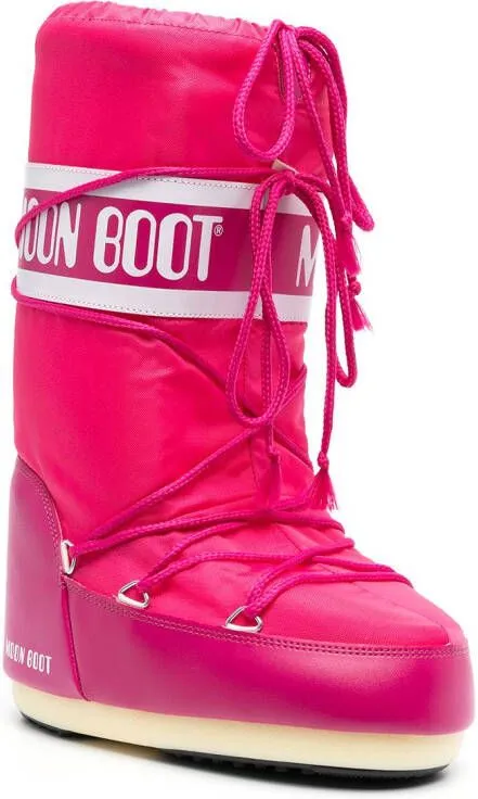 Pink Moon Boot Icon Snow Boots