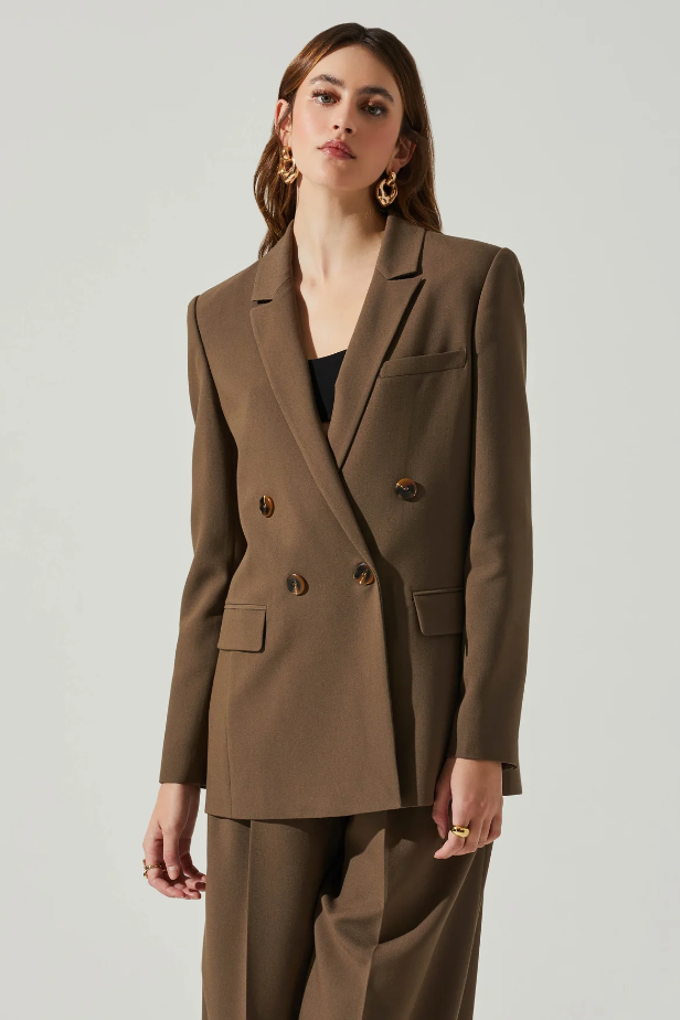 Mushroom Milani Oversized Blazer - Google SEO