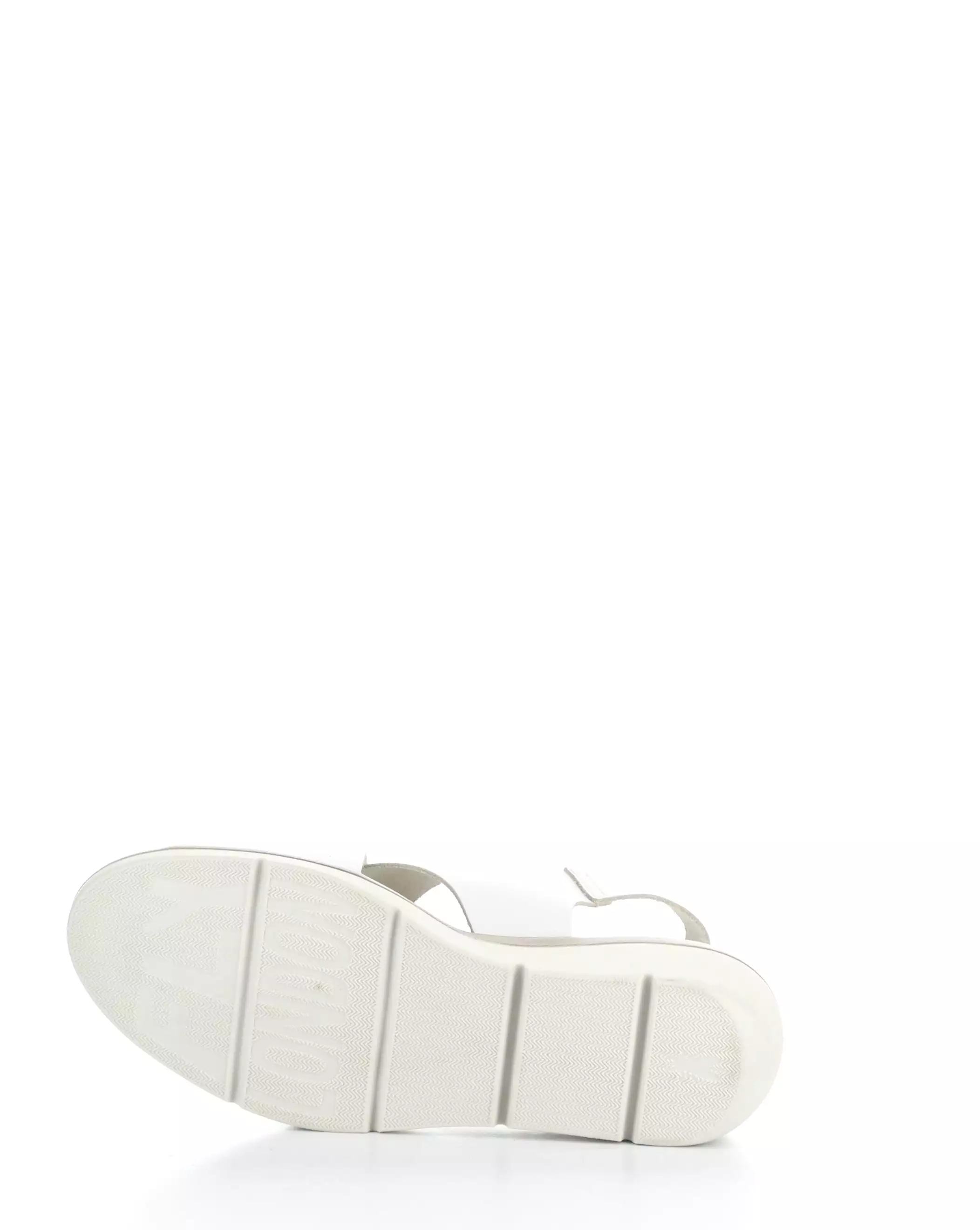 NABI058FLY - 001 WHITE Round Toe Sandals