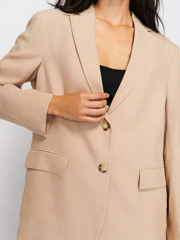 Nation LTD - Beau Oversized Blazer - Paper bag