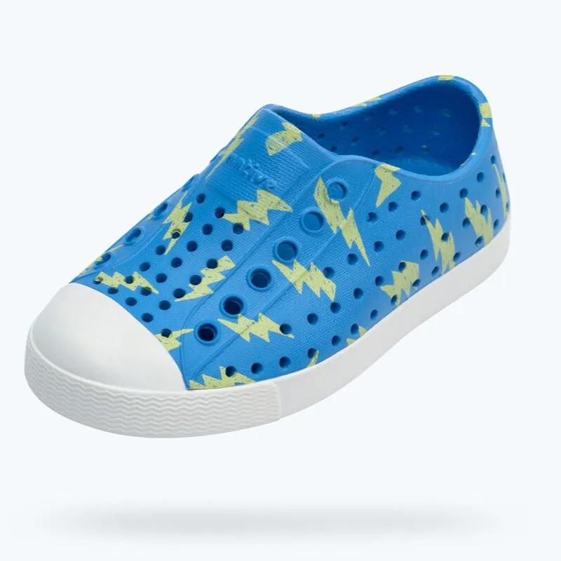 Native Shoes Blue Lightning Toddler Jefferson Shoe