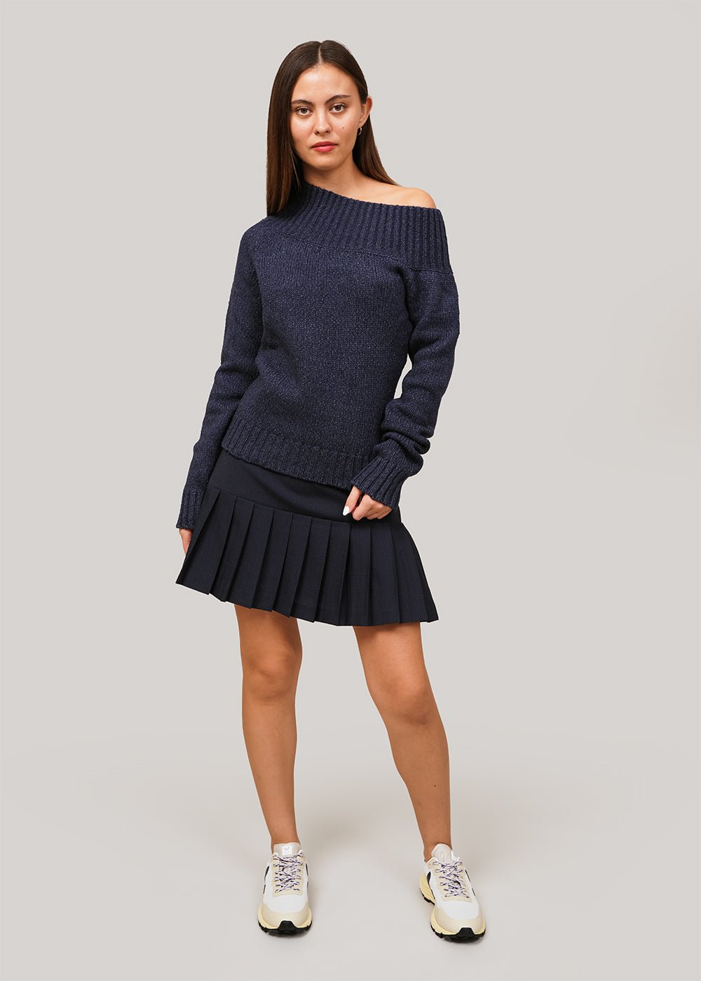 Navy Sweater Marti - Shop Now