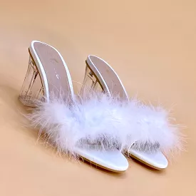 NEW WOMEN'S HEELS SLIPPERS - W386