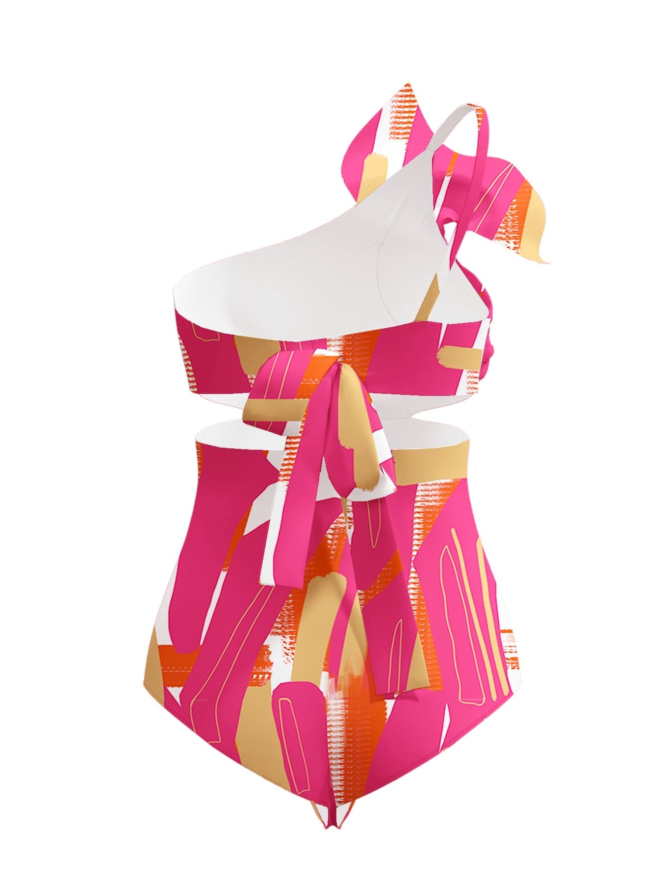 Nia Swimsuit - Abstract Rose can be rewritten for better Google SEO as Abstract Rose Nia Swimsuit.