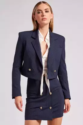 Nicolette Striped Blazer