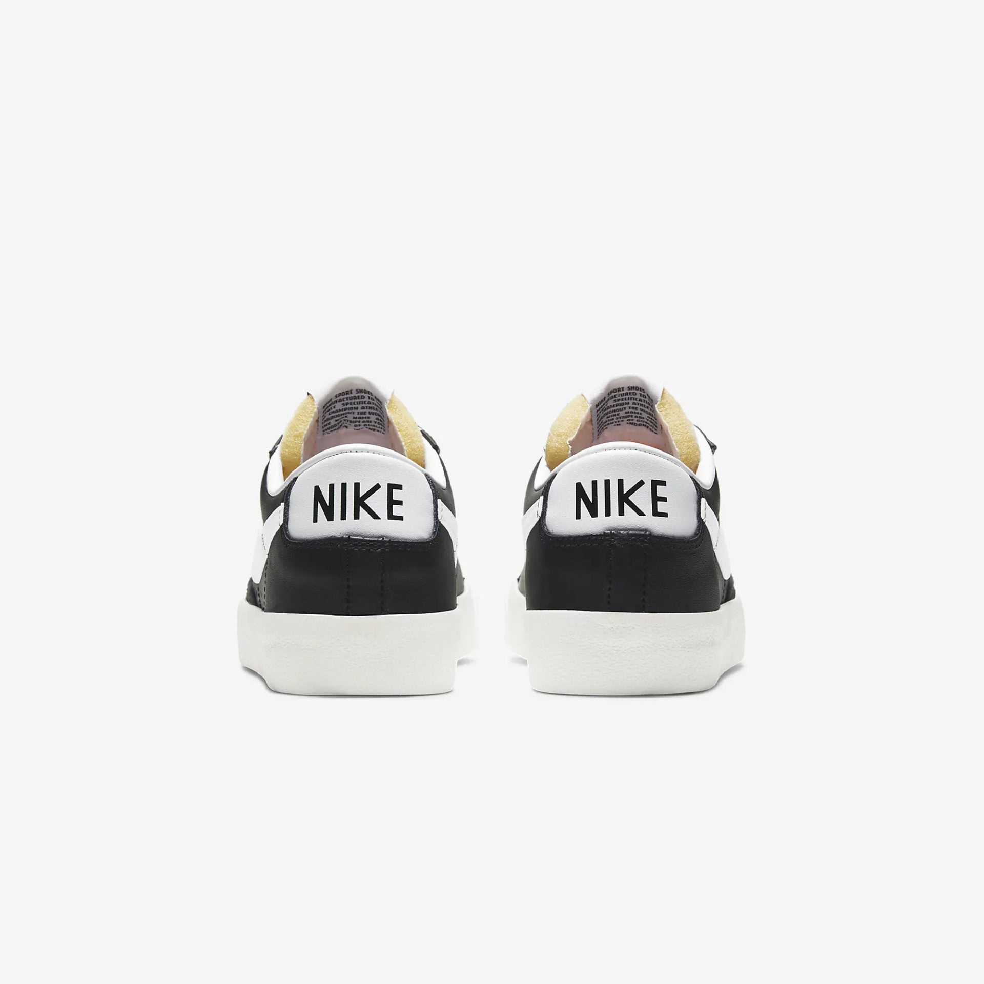 Nike Blazer Low 1977 Vintage Black White