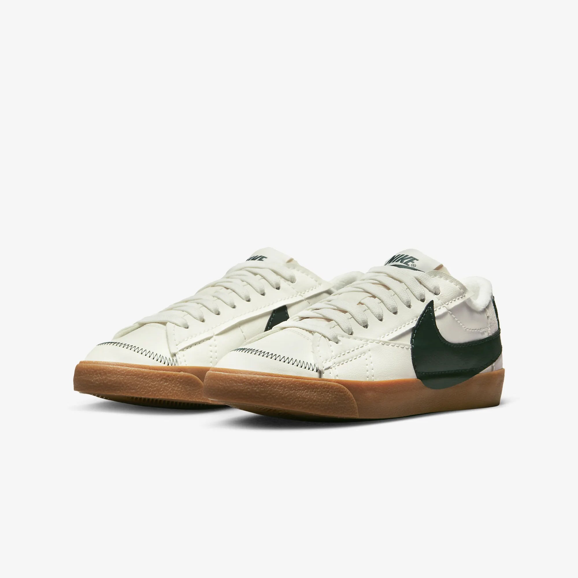 Nike Blazer Low '77 Jumbo Winter Sail/Pro Green-Gum Medium Brown