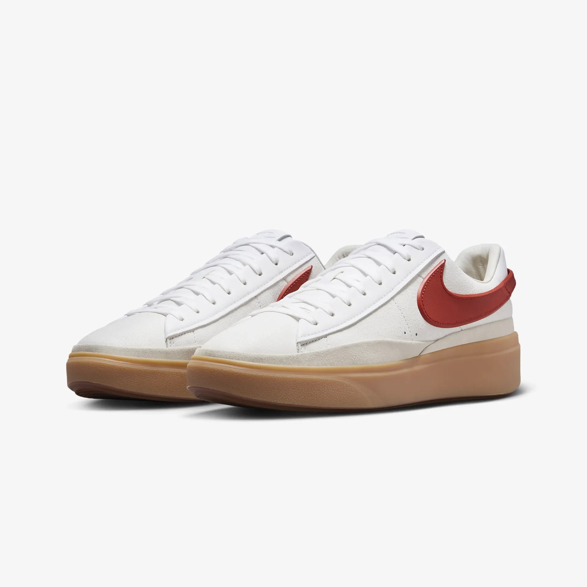 Nike Blazer Phantom Low White Dragon Red Summit White Gum Yellow