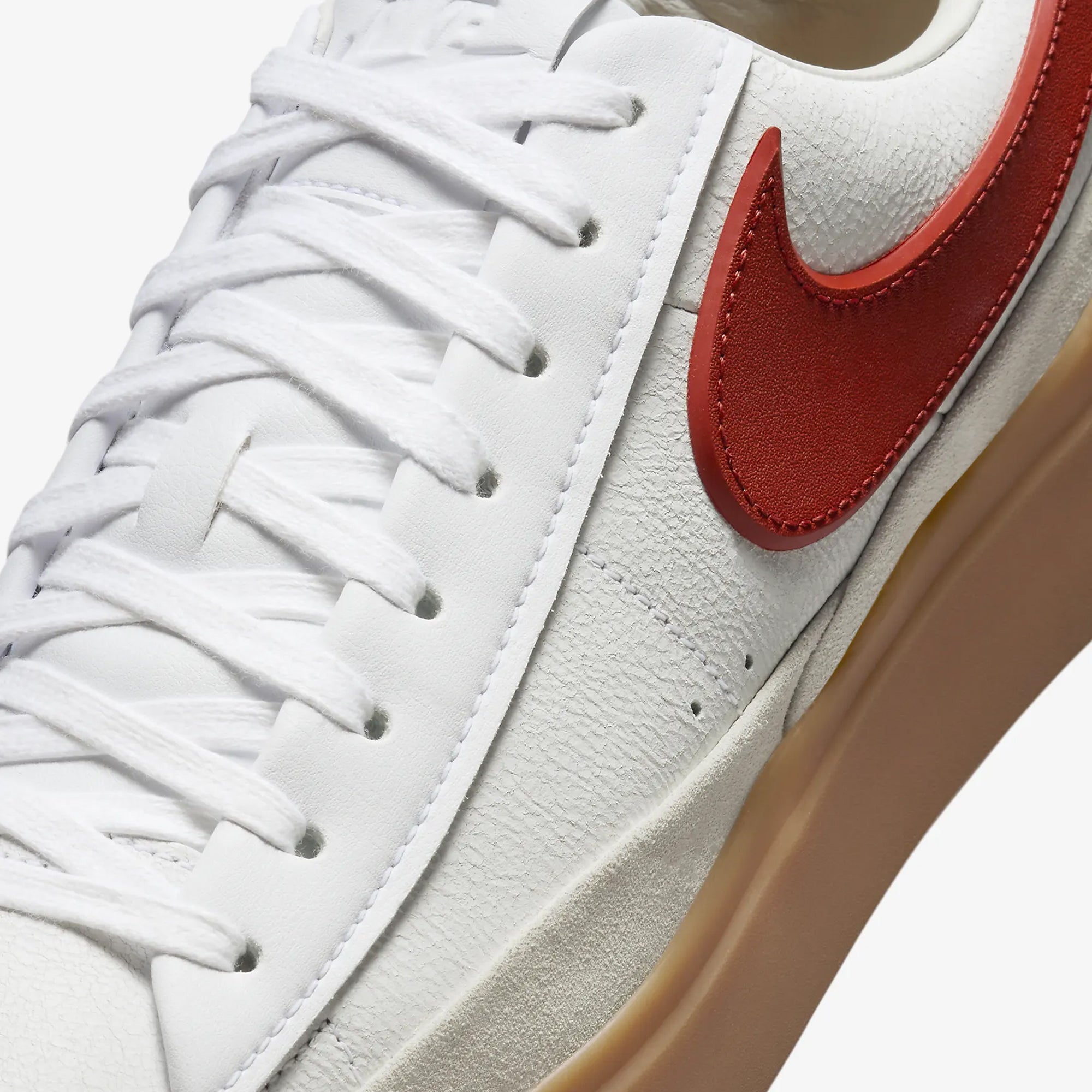 Nike Blazer Phantom Low White Dragon Red Summit White Gum Yellow