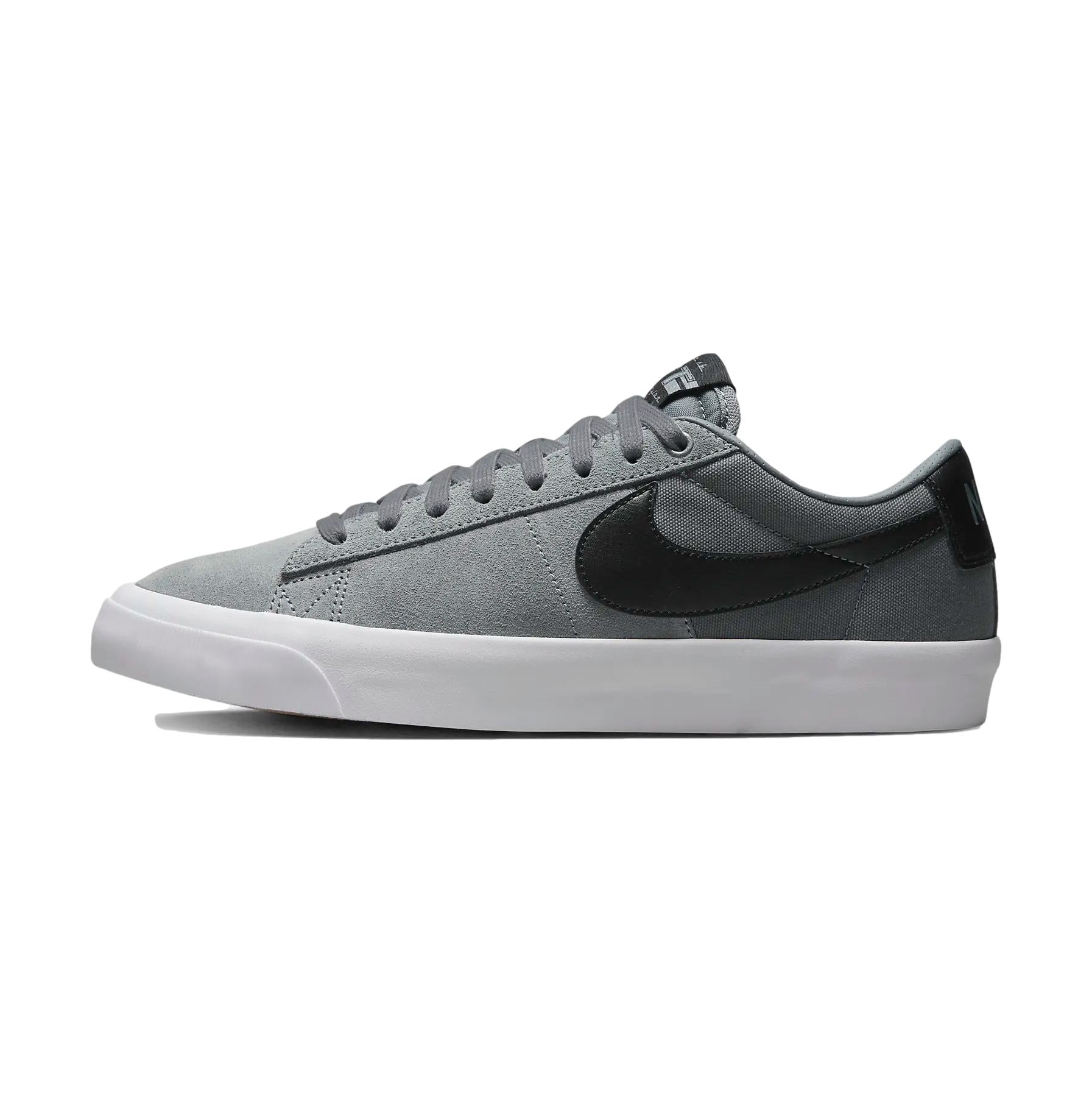 Nike Cool Grey Blazer Low Pro GT - Black/Cool Grey/White