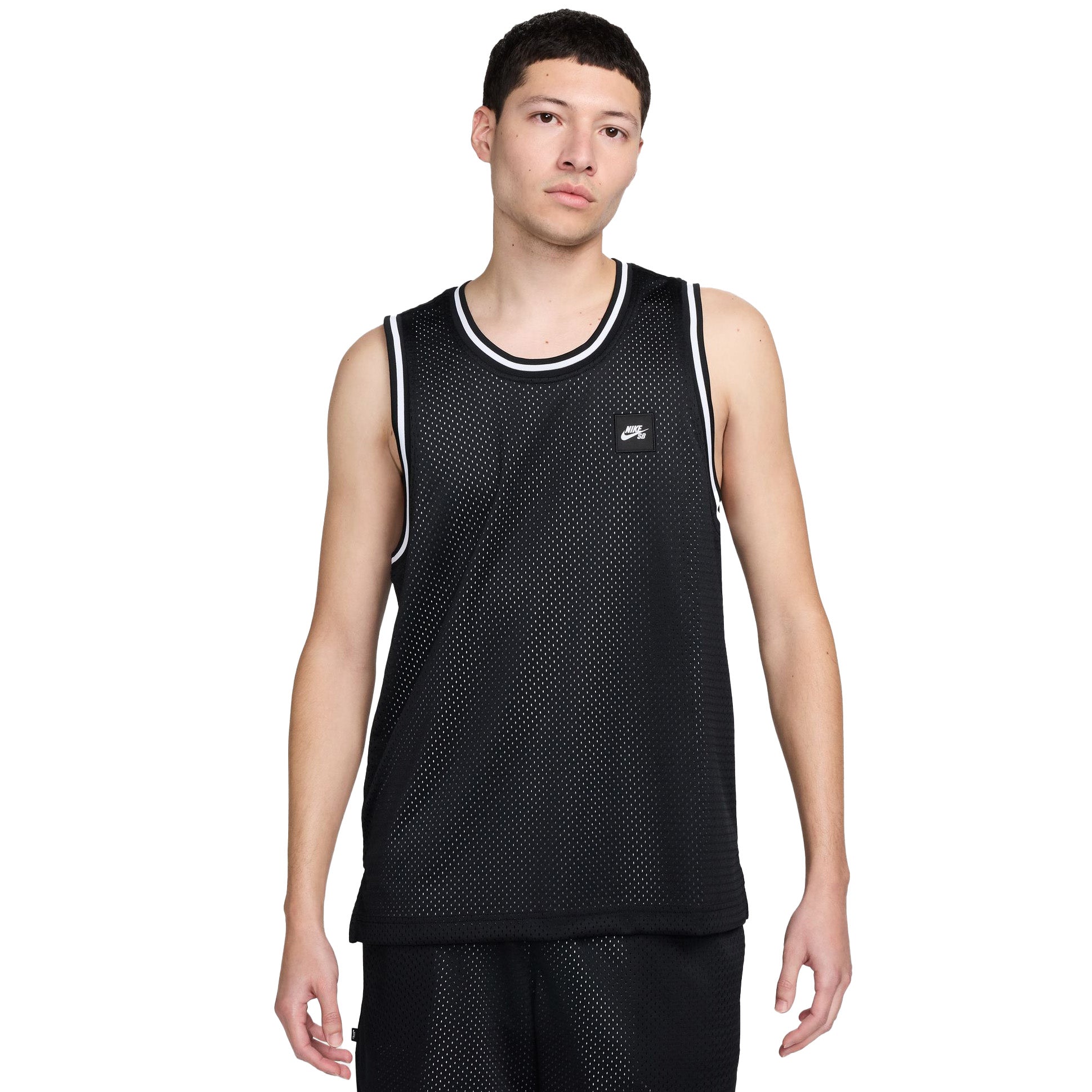 Nike SB reversible basketball jersey - black/white