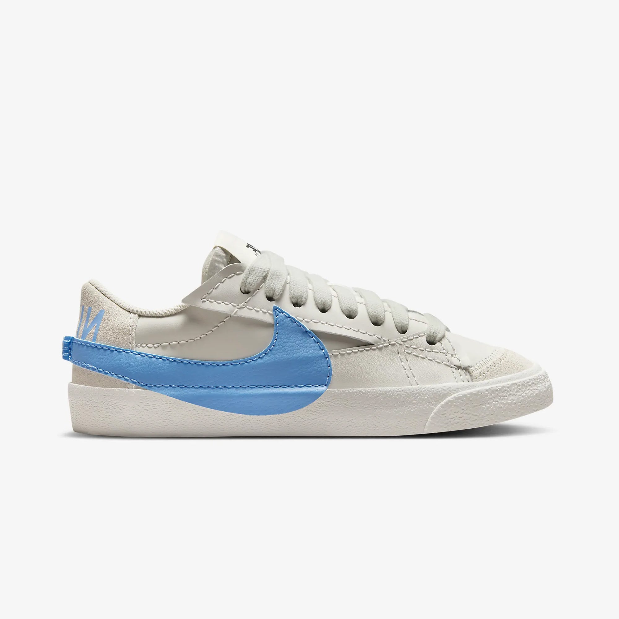 Nike Women's Blazers Low '77 Jumbo Light Bone University Blue Phantom