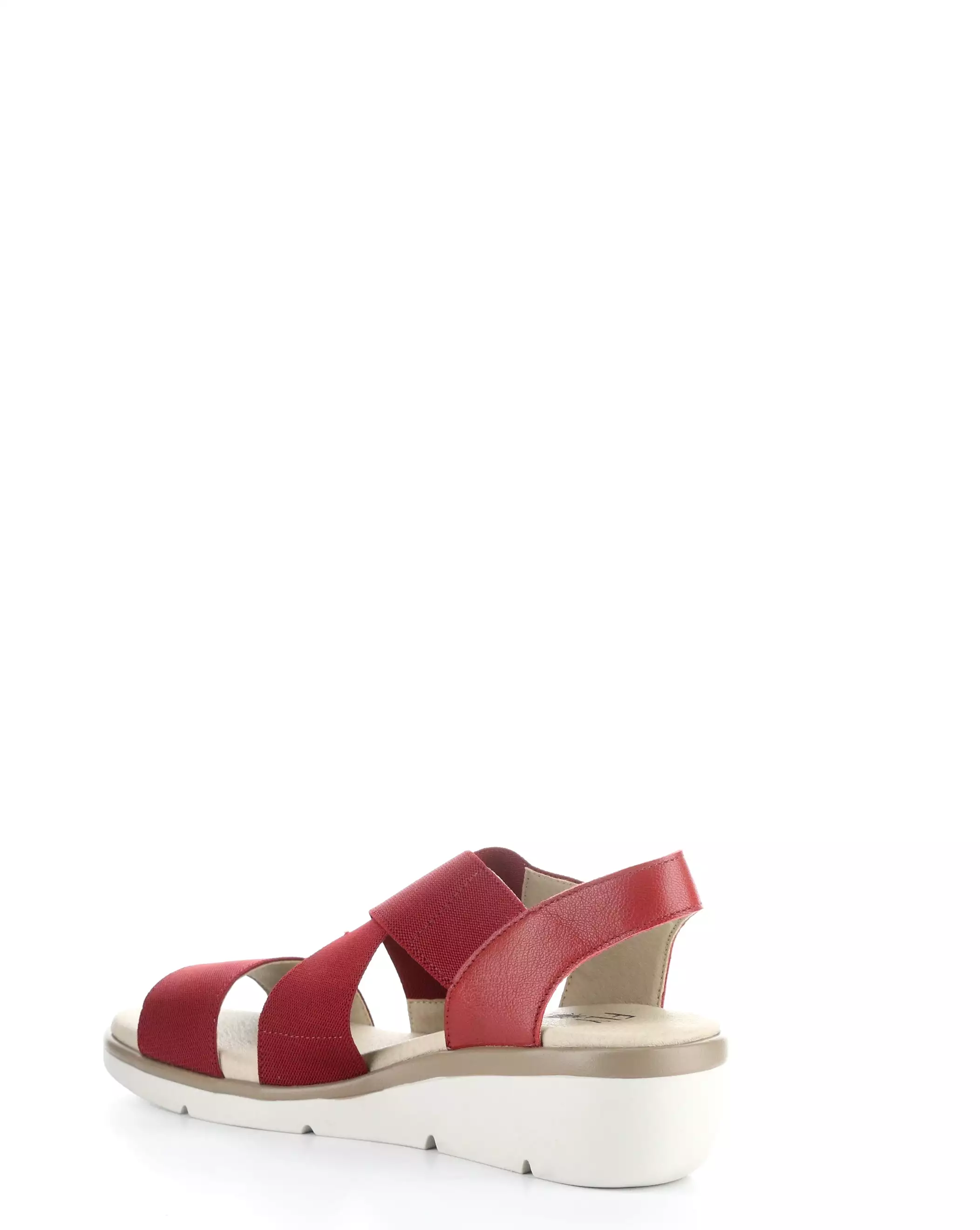 NOLI056FLY 001 LIPSTICK RED Sandals - Elasticated Design