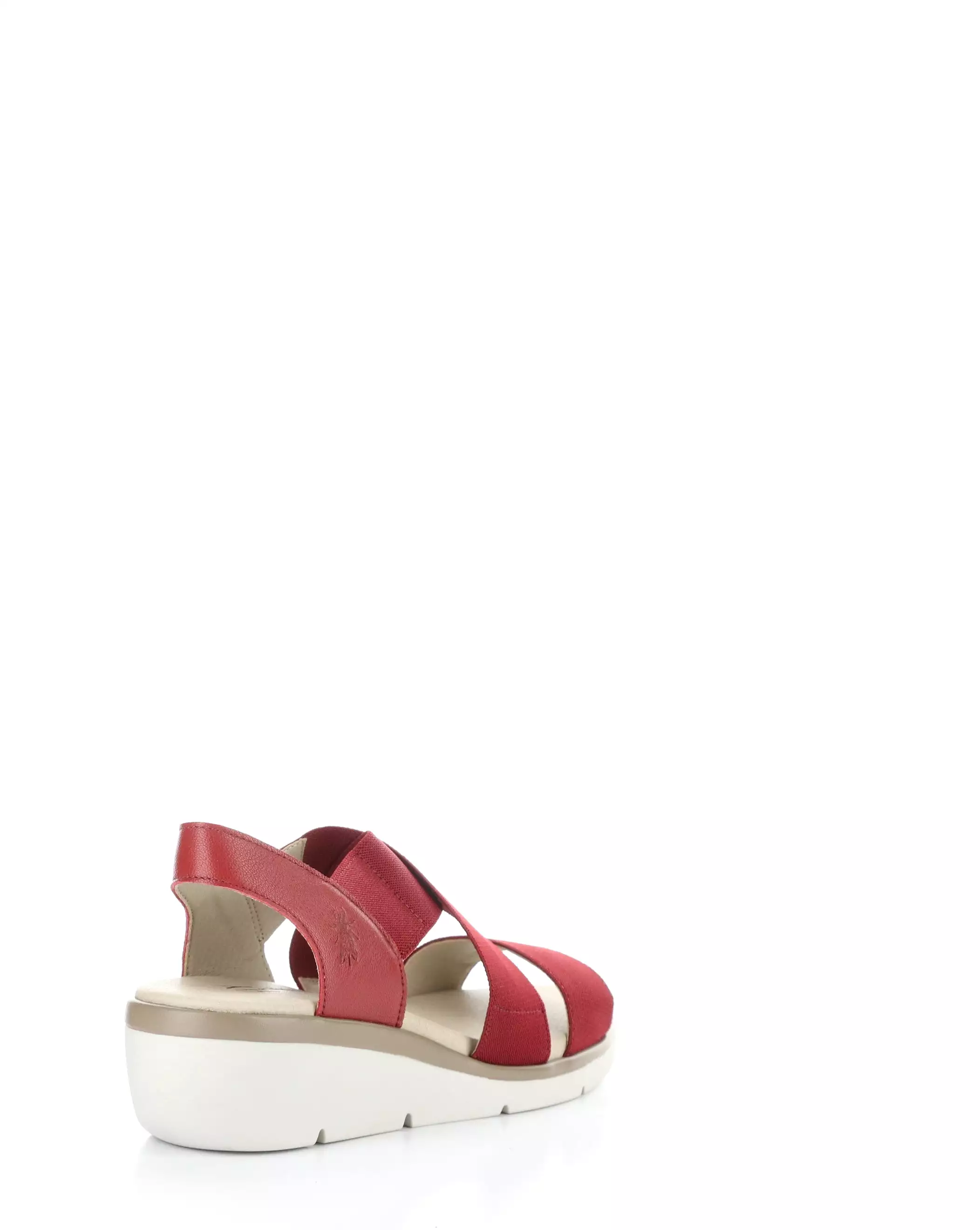 NOLI056FLY 001 LIPSTICK RED Sandals - Elasticated Design