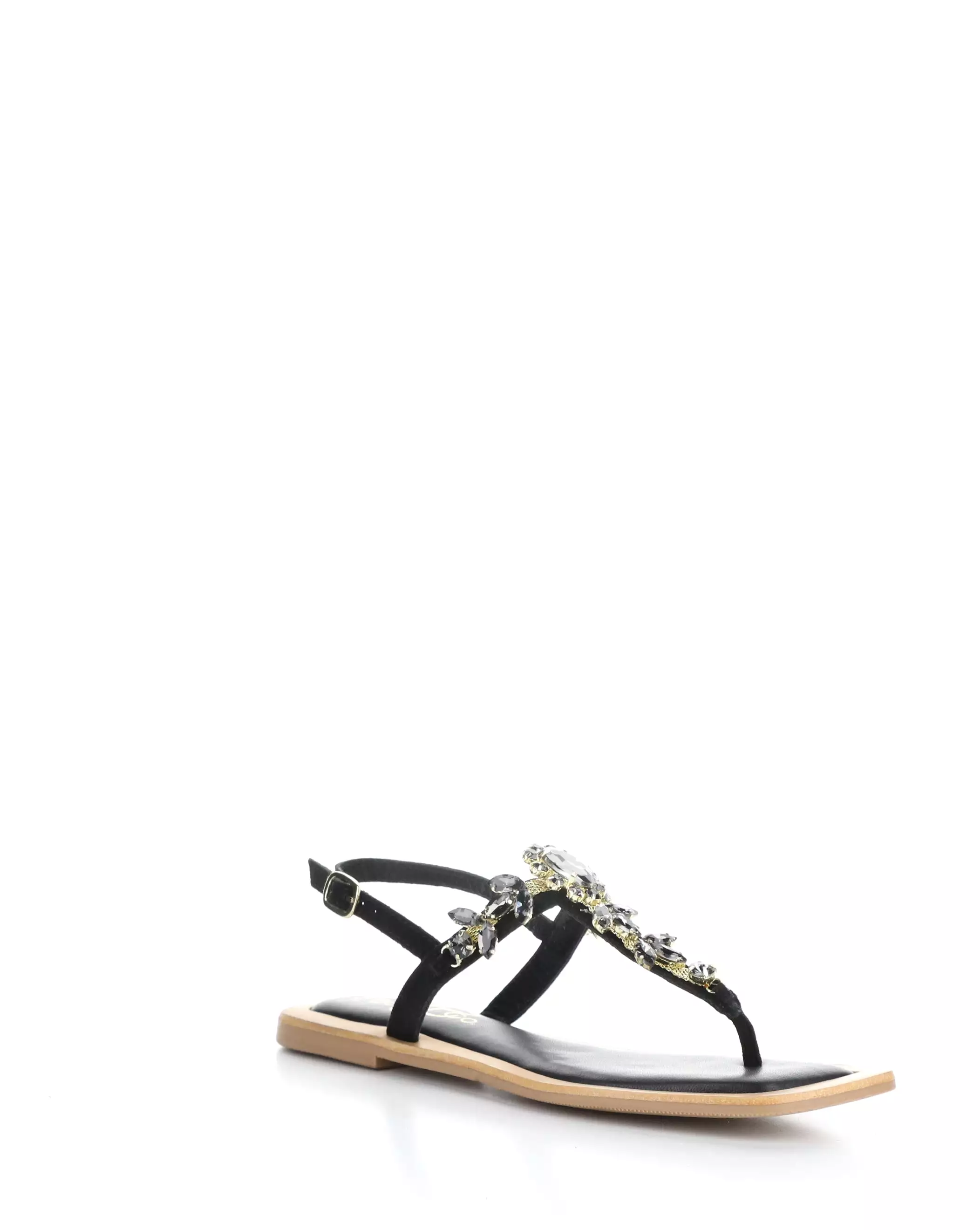 OTU Black Smoke Buckle Sandals for Sale.