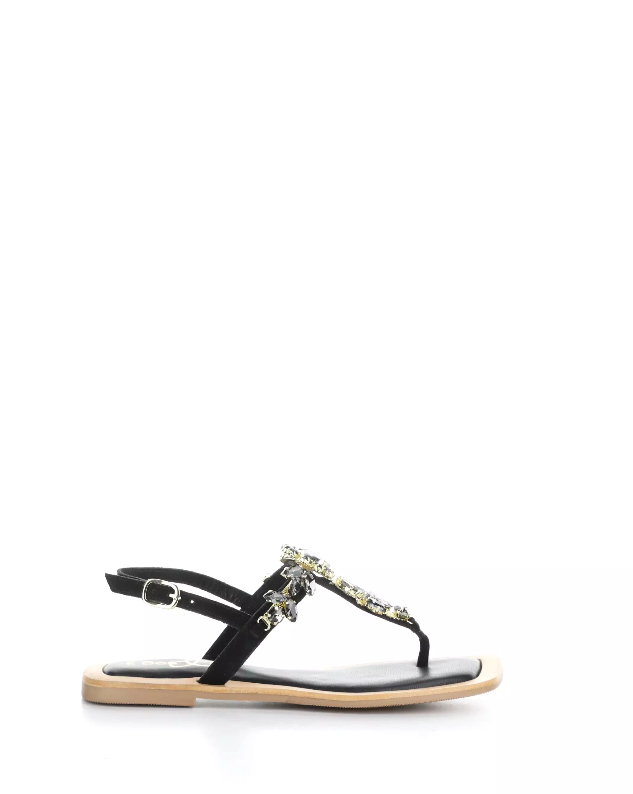 OTU Black Smoke Buckle Sandals for Sale.