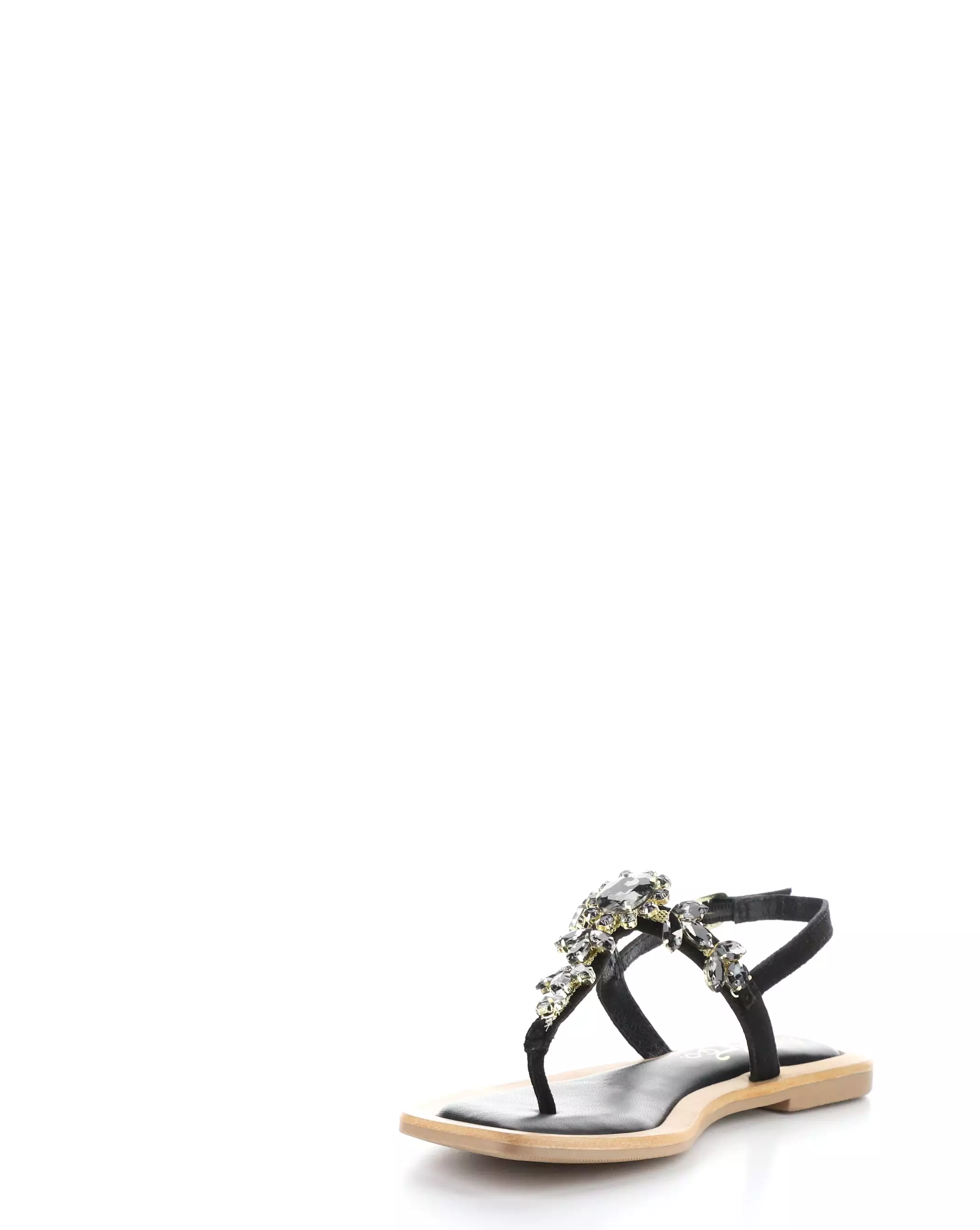 OTU Black Smoke Buckle Sandals for Sale.